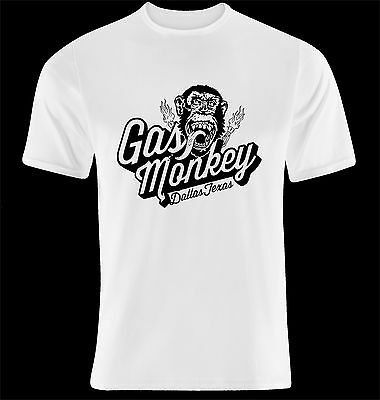 CAMISETA GAS MONKEY, FEMENINA -TALLA S M L XL XXL XXXL SIZE T-SHIRT
