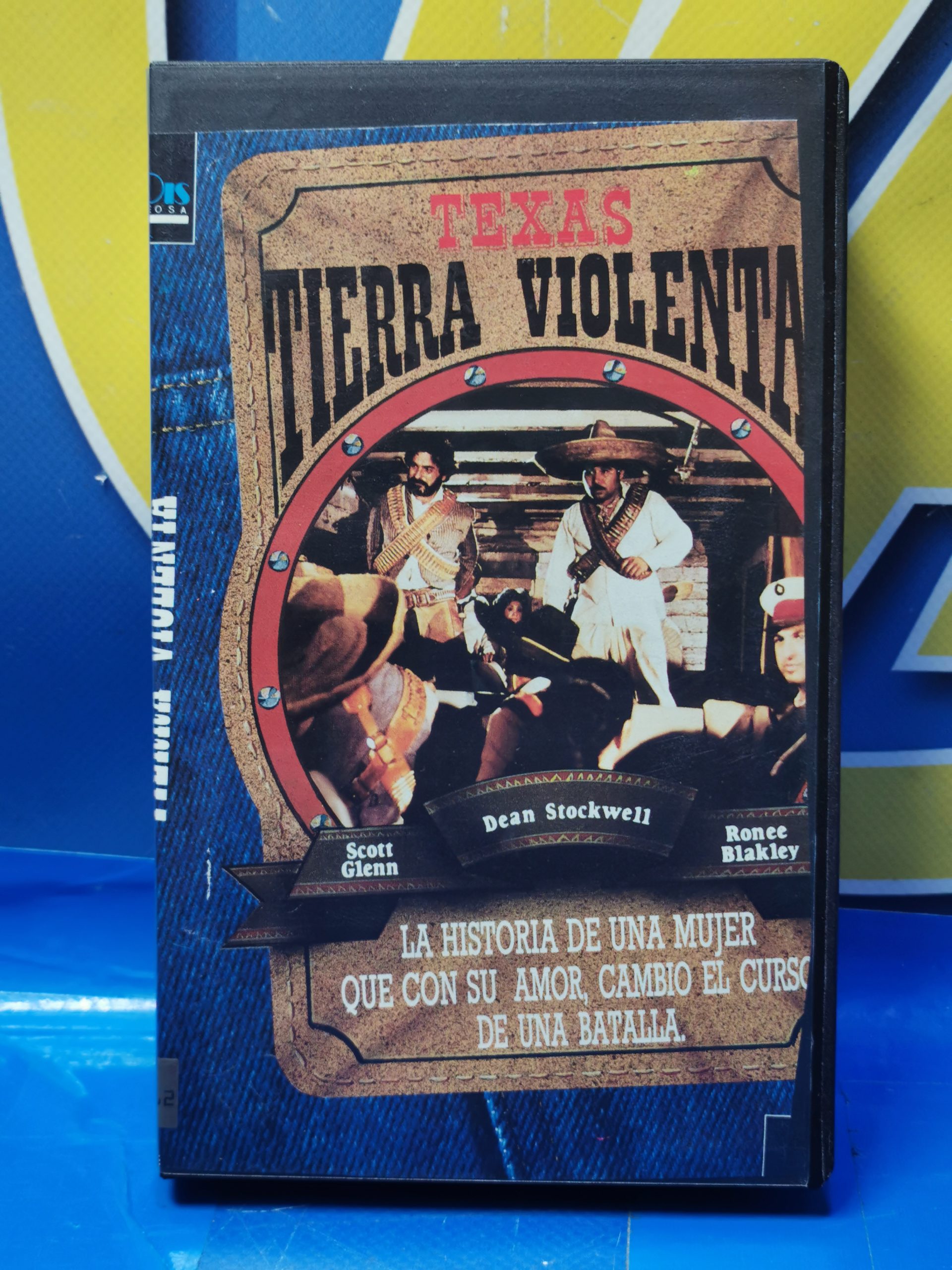película en VHS - TEXAS TIERRA VIOLENTA - SCOTT GLENN