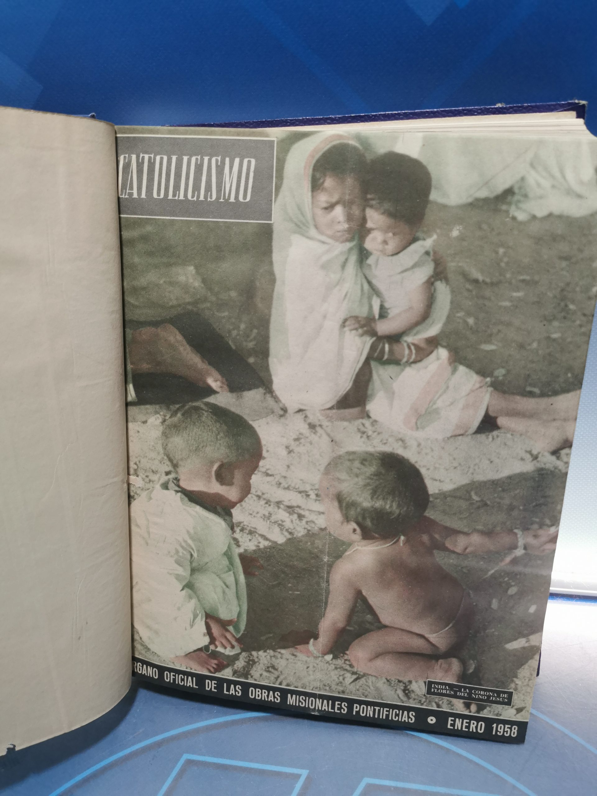 IMG_20230202_154018 Tomo encuadernado de Revista Mensual Catolicismo año 1958-1959 - Imagen 1