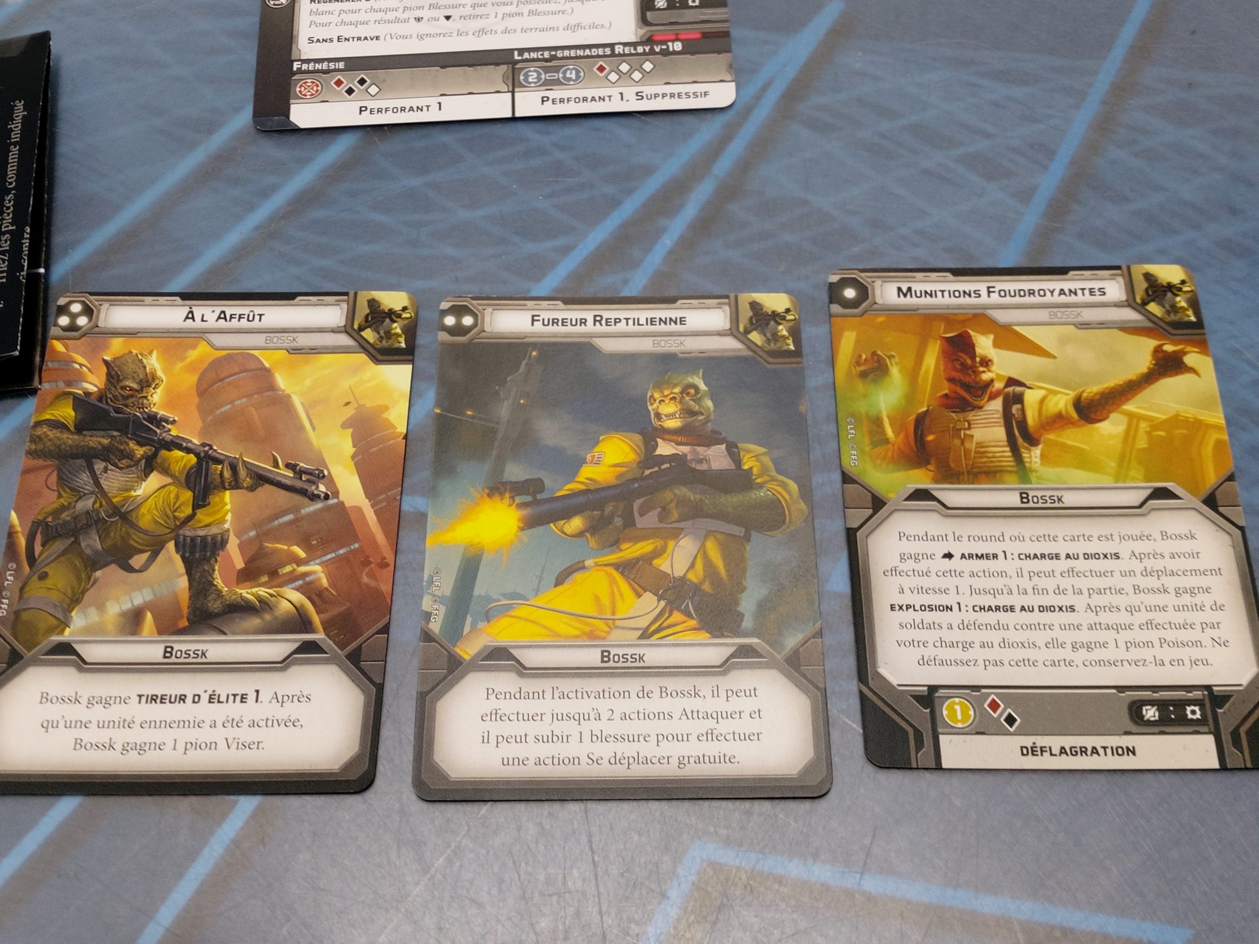 20220920_105440 Star Wars. Legion. Bossk Extension Agent. Cartas. - Imagen 1