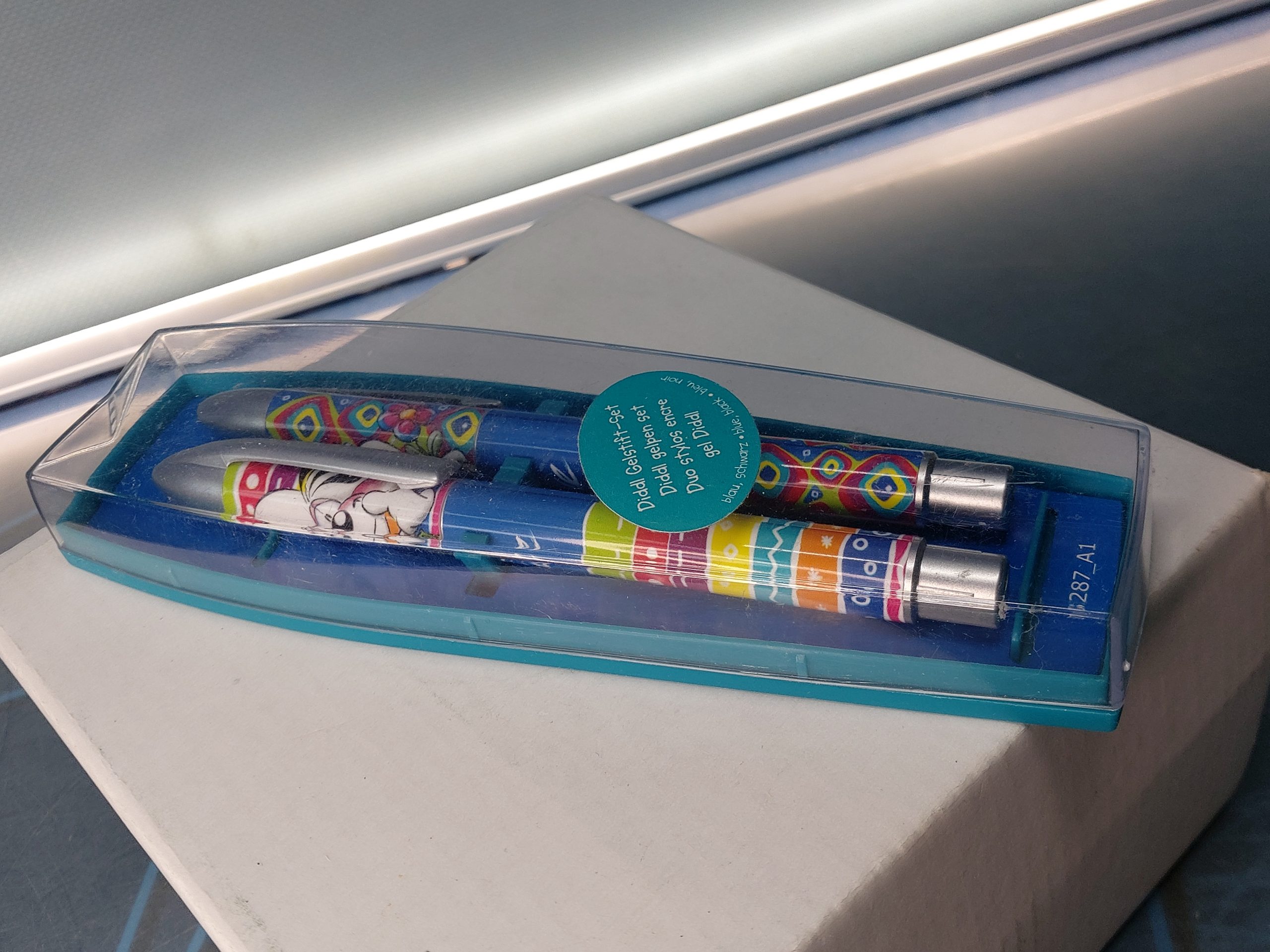 Diddl. Juego de bolígrafos punta fina.