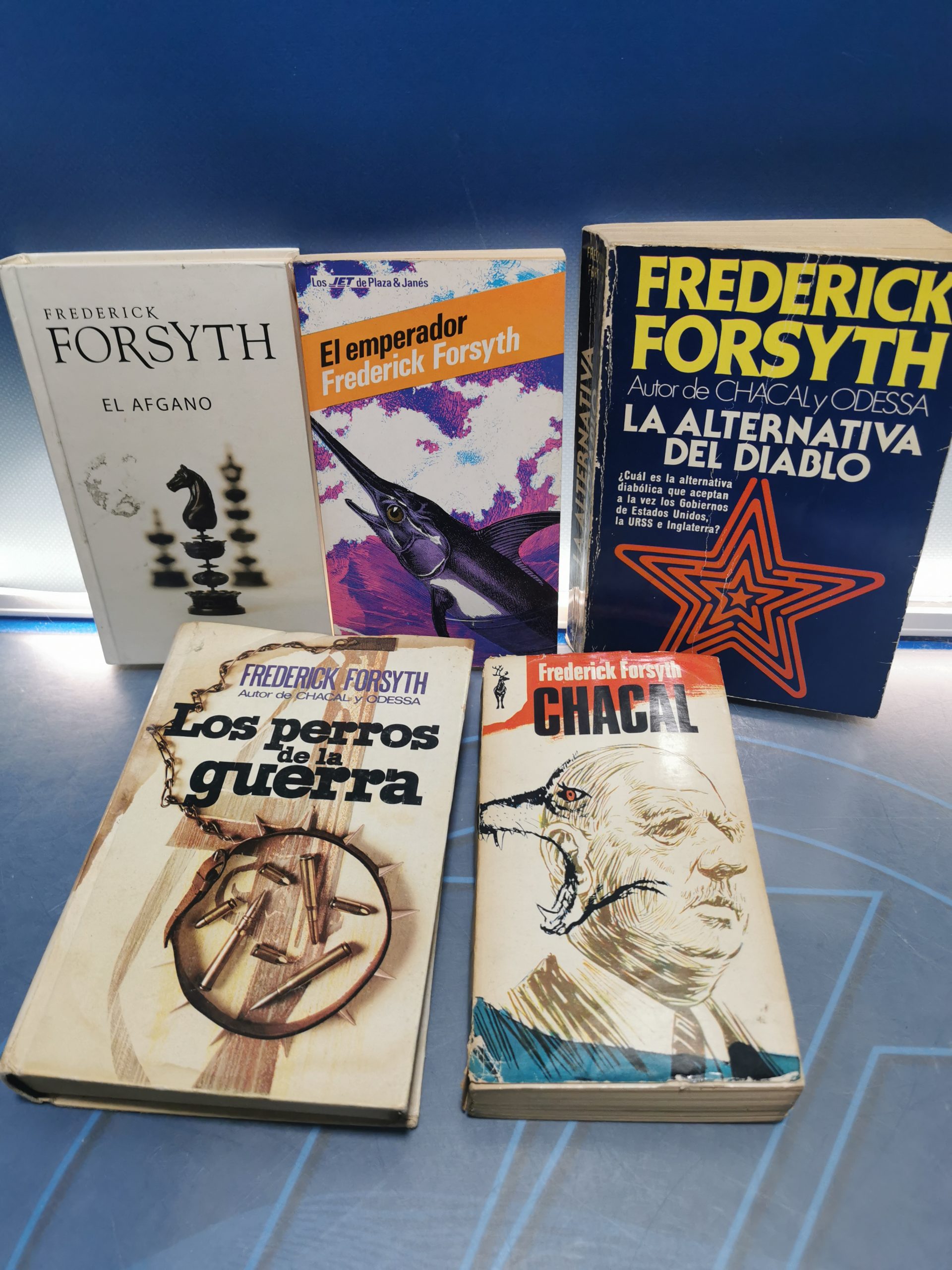 lote 5 LIBROS del autor FREDERIC FORSYTH