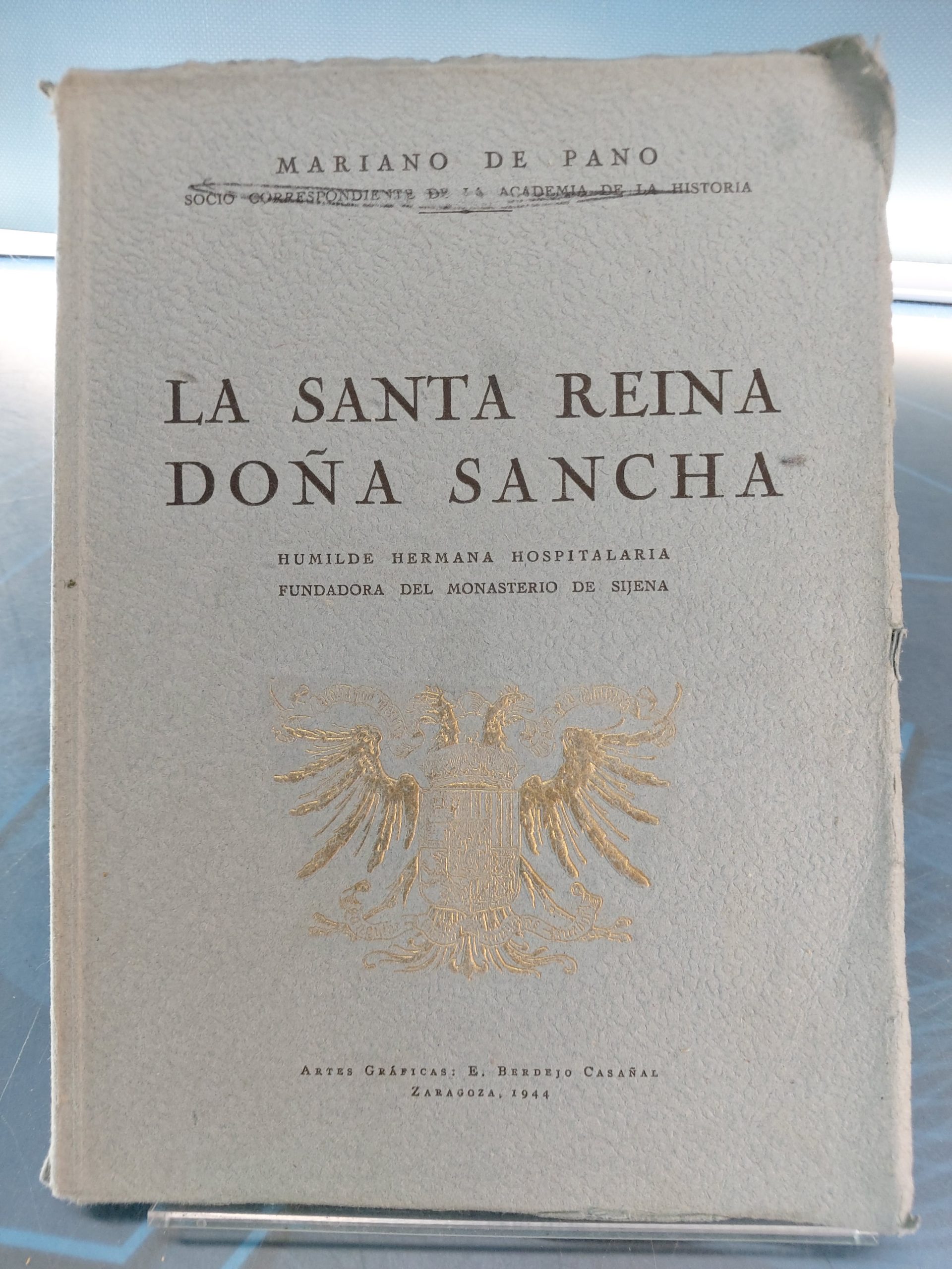 20230428_171053 Mariano de Pano y Ruata _ La Santa Reina Doña Sancha. - Imagen 1