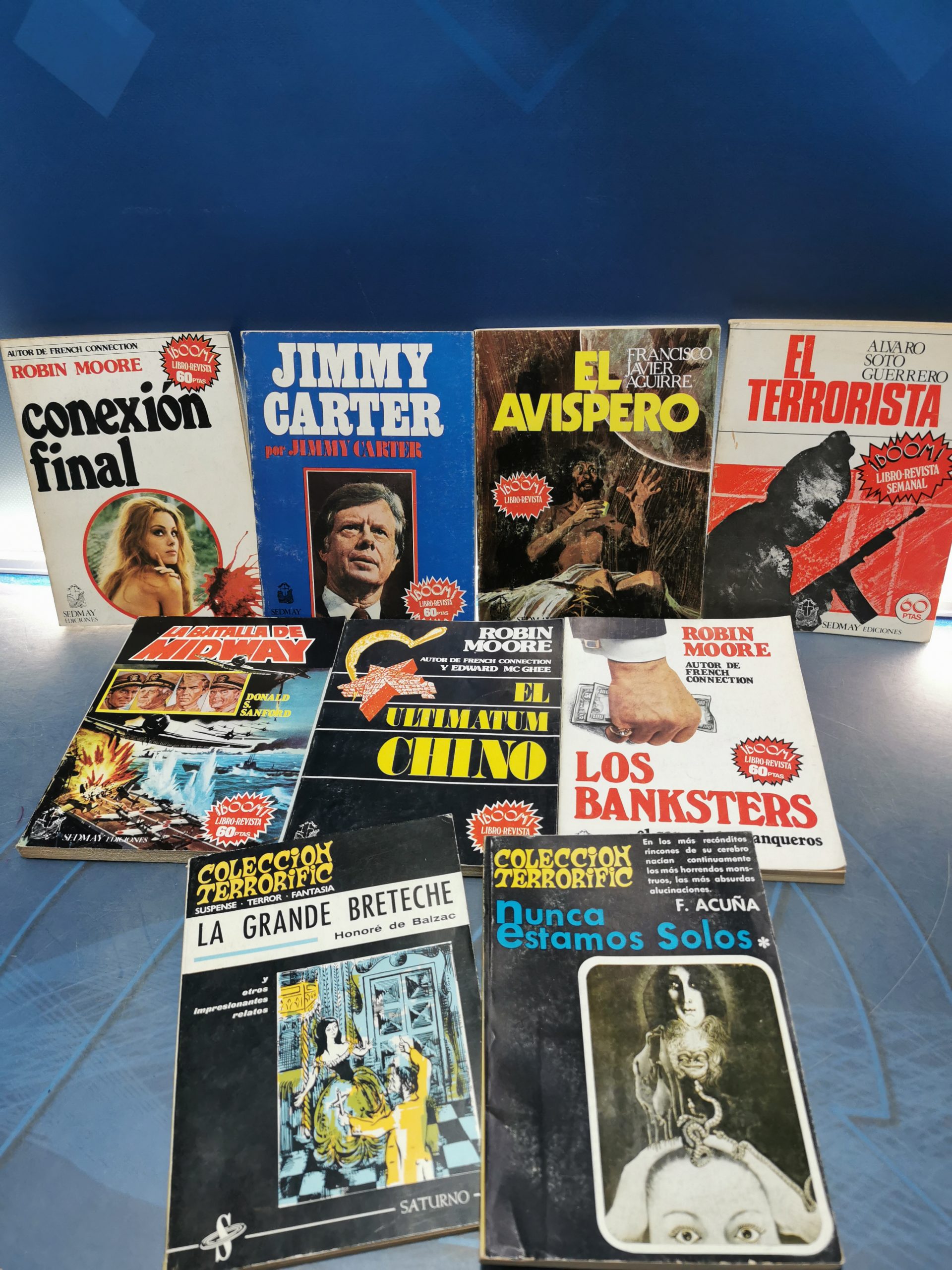 IMG_20230314_103041 7 números BOOM. LIBRO REVISTA SEMANAL. SEDMAY, AÑOS 70 + colección terrorific - Imagen 1