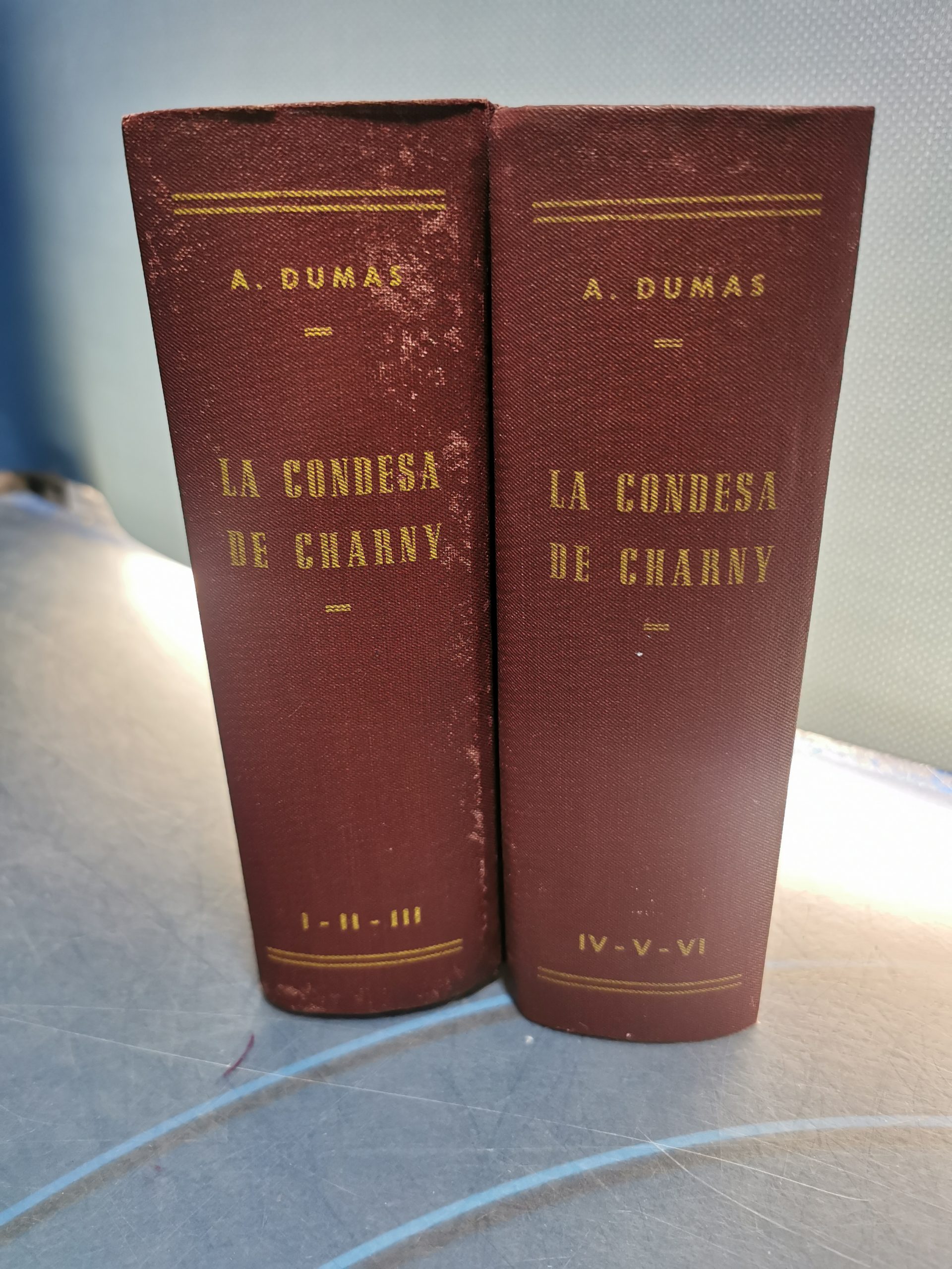 Alejandro Dumas: La condesa de Charny , tomo I y II, (I al VI) luis tasso editor