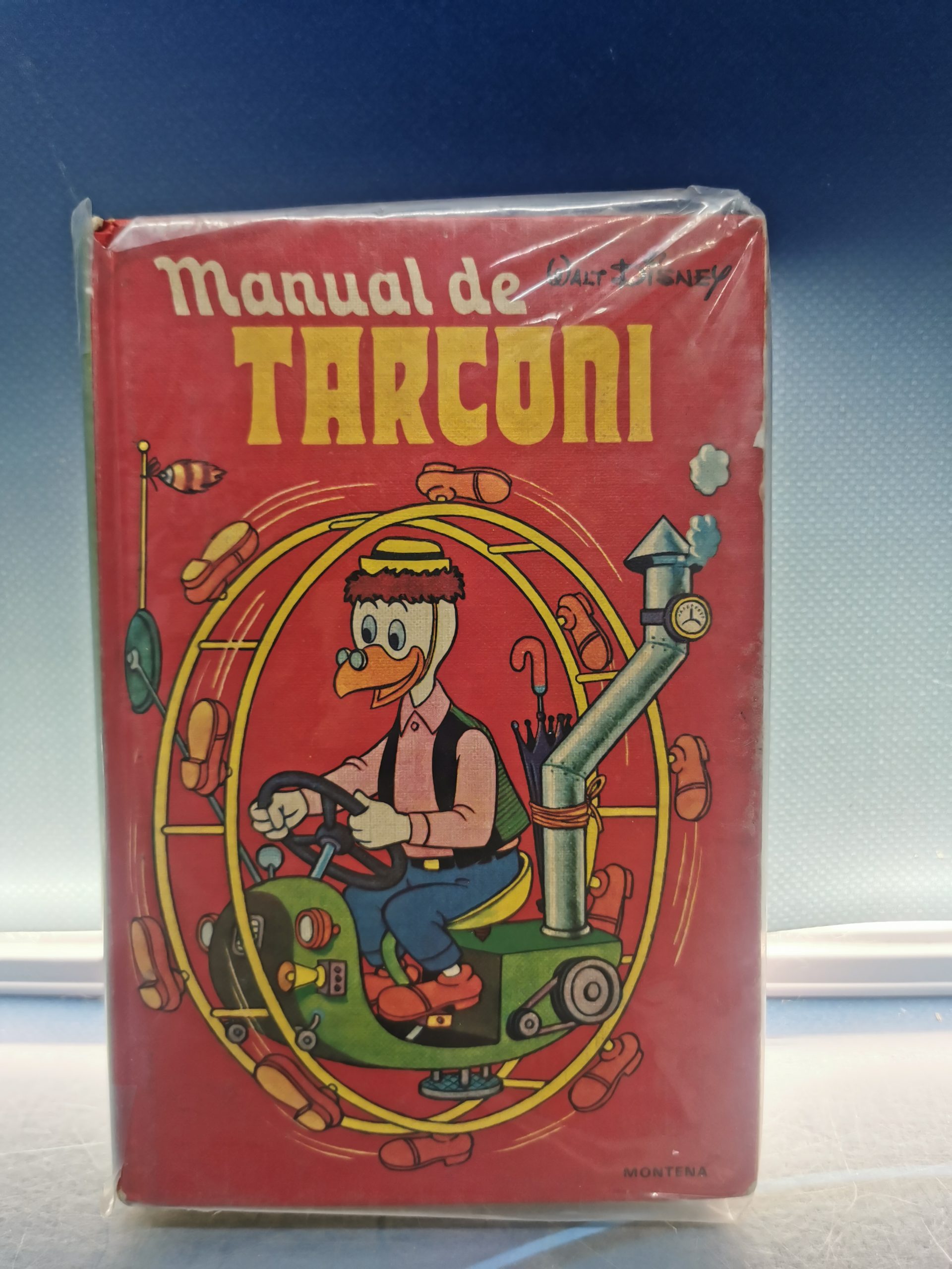 Libro MANUAL DE TARCONI, WALT DISNEY, MONTENA, 1977