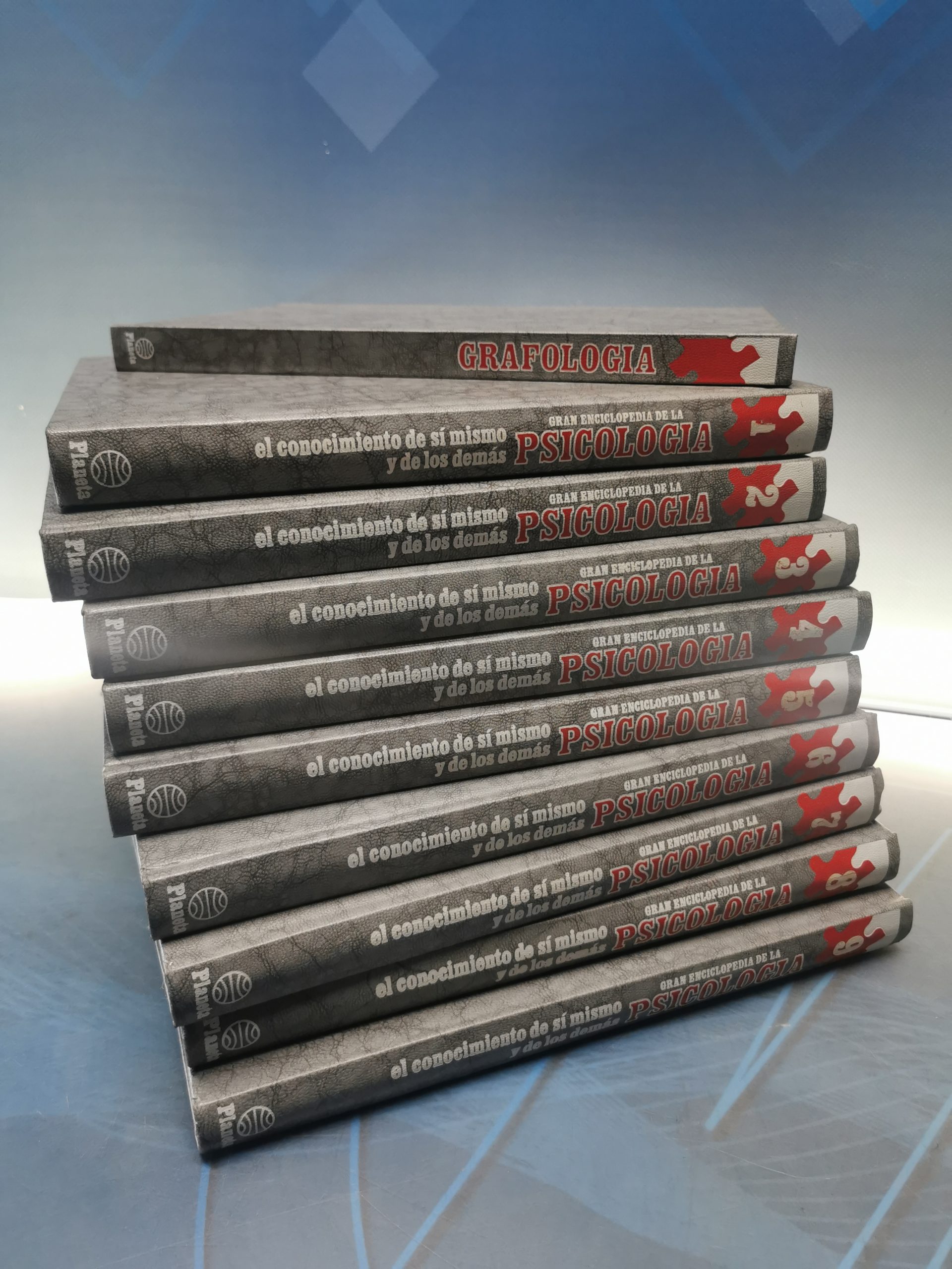 IMG_20230804_165728 libros, GRAN ENCICLOPEDIA DE LA PSICOLOGÍA. EL CONOCIMIENTO DE SI MISMO Y DE LOS DEMÁS. 9 TOMOS + 1 tomo de gramofologia - Imagen 1