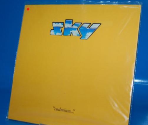 disco LP, vinilo Sky  – Cadmium, edición uk 1983
