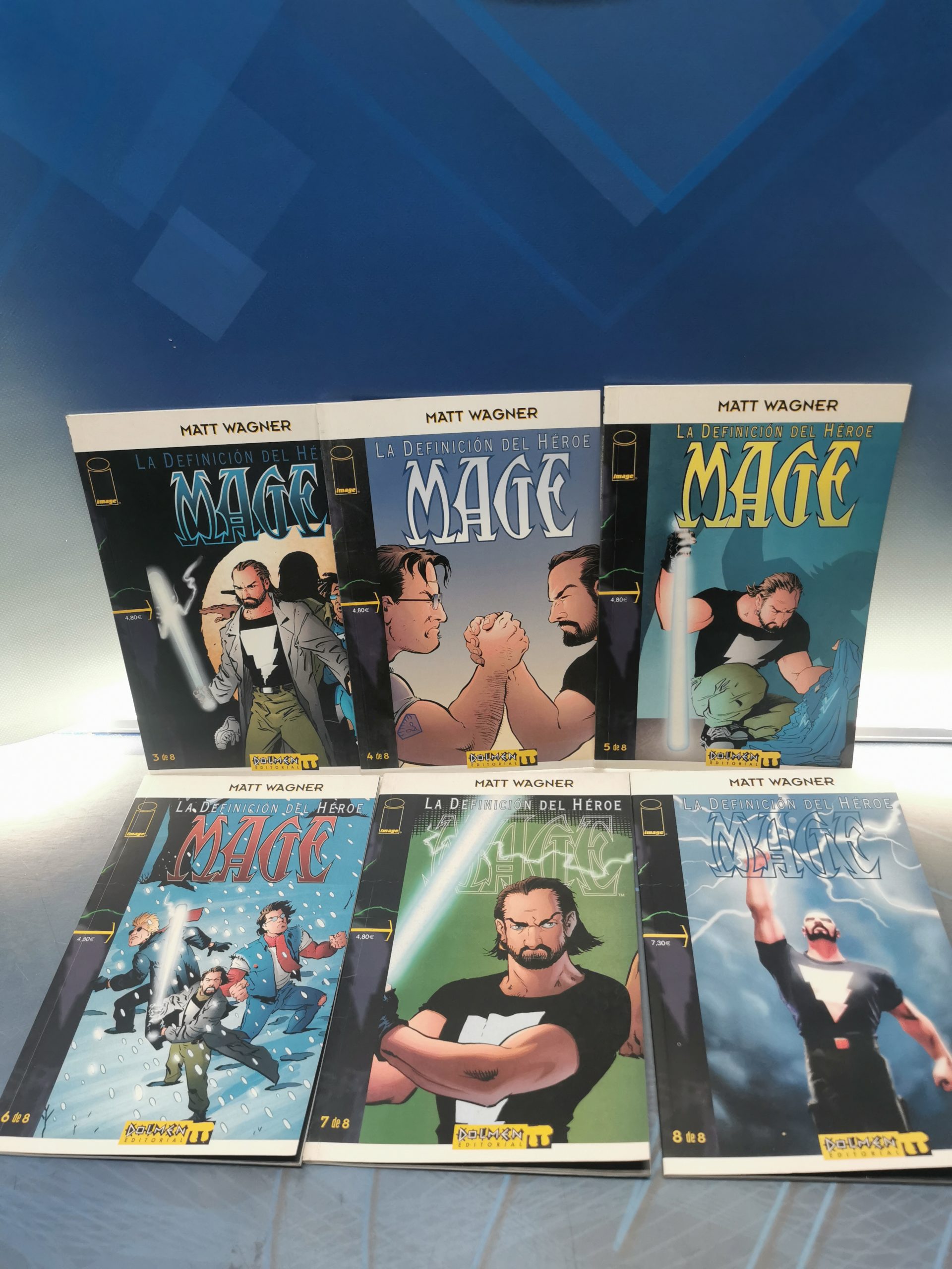 IMG_20230821_171501 tomos, cómics MAGE , nº 3 al 8, 6 tomos IMAGE-dolmen - Imagen 1