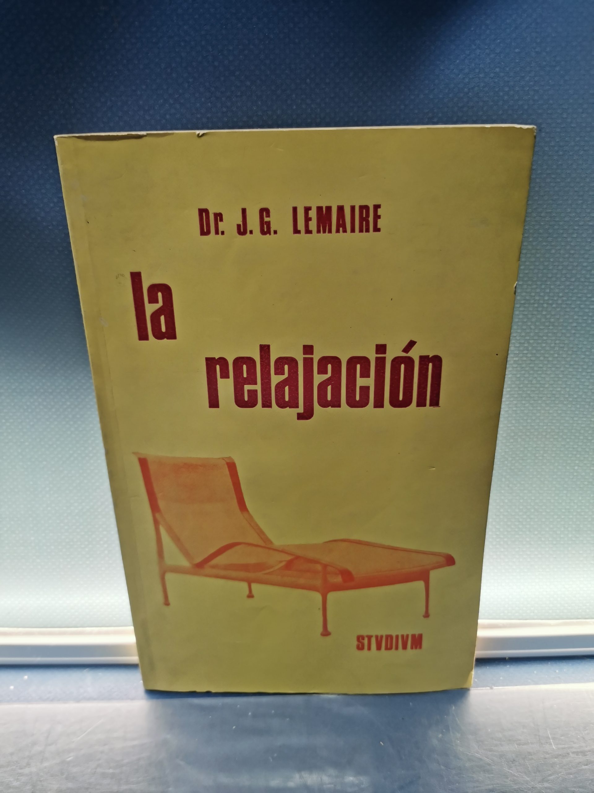 Libro, LA RELAJACIÓN , J.G. LEMAIRE