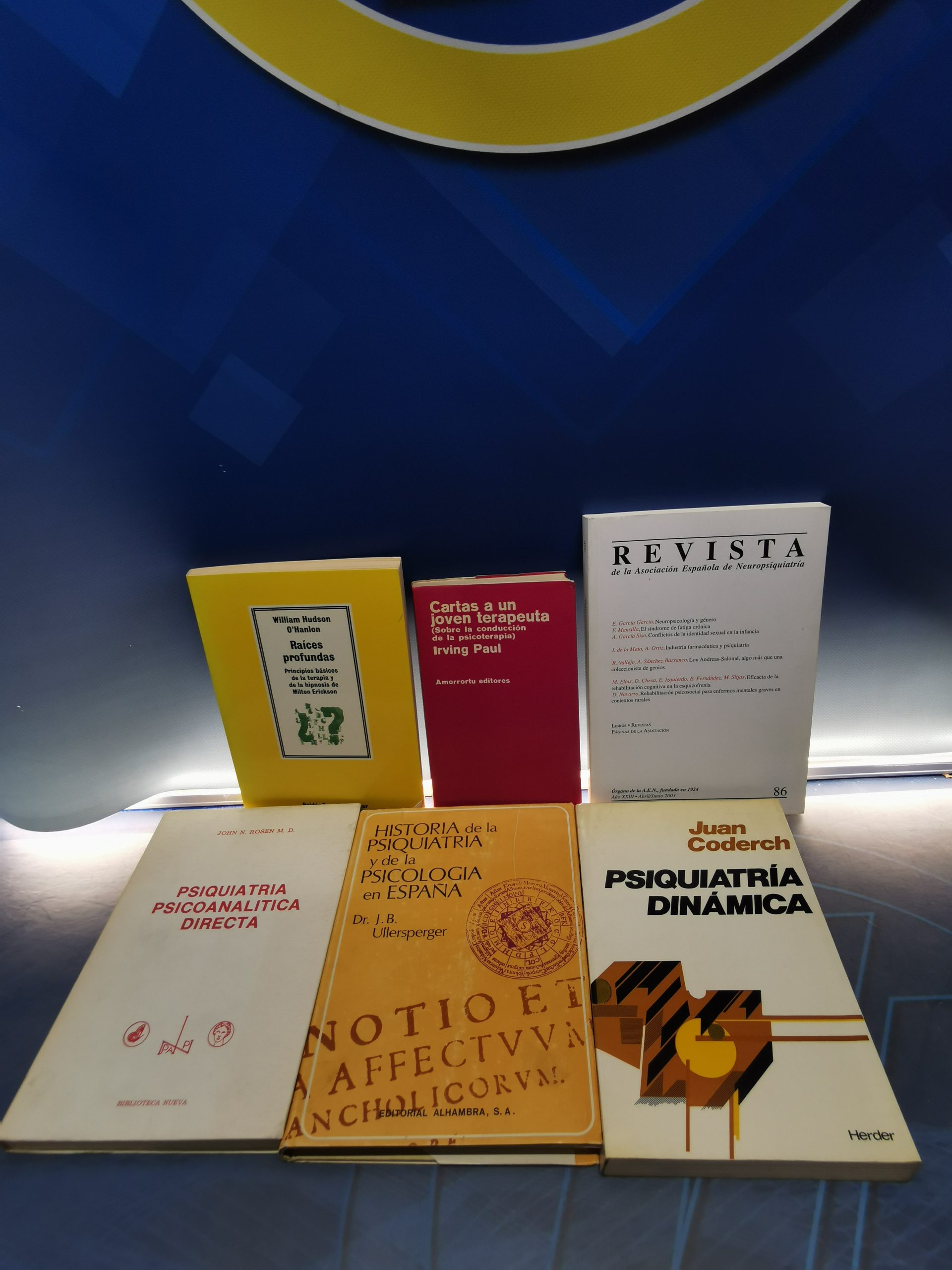 Lote 6 libros sobre psiquiatria: PSIQUIATRÍA DINAMICA, PSIQUIATRIA PSICOANALITICA DIRECTA, Cartas a un joven terapeuta...