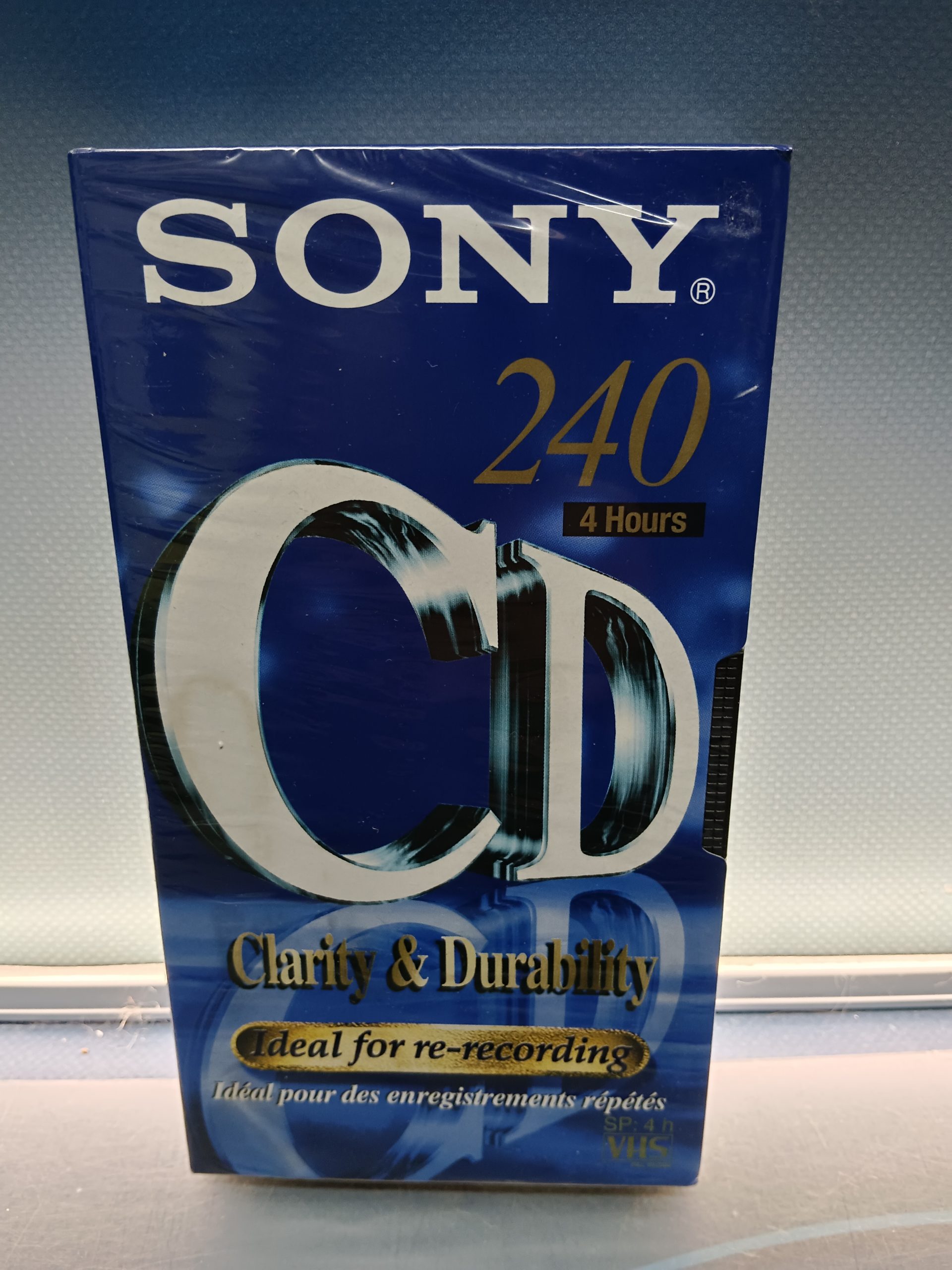 IMG_20231212_121558 CINTA VIRGEN VHS, Sony 240, PRECINTADA - Imagen 1