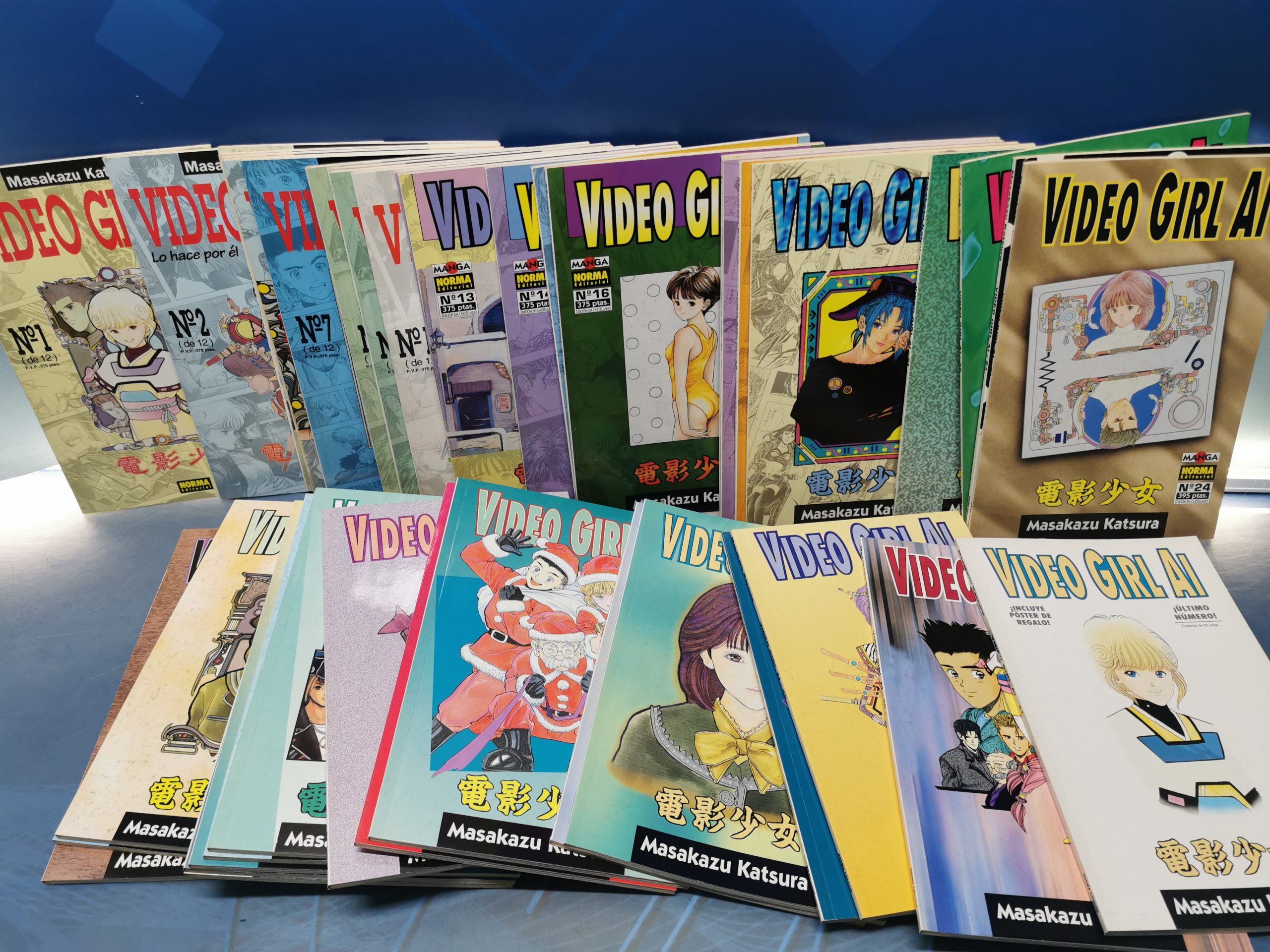 comic, MANGA - VIDEO GIRL AI - COMPLETA 41 números- Norma 1994-1997, con poster