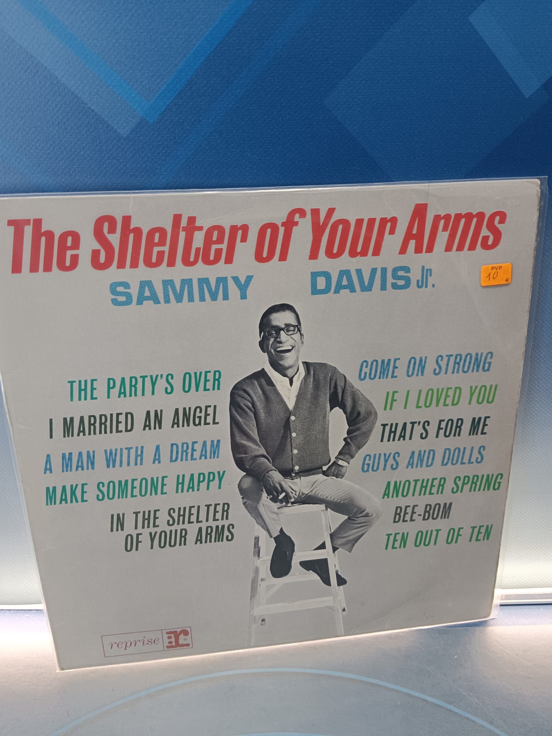 IMG_20240109_104909 Disco Lp, vinilo, Sammy Davis Jr. – The Shelter Of Your Arms, 1967, UK - Imagen 1