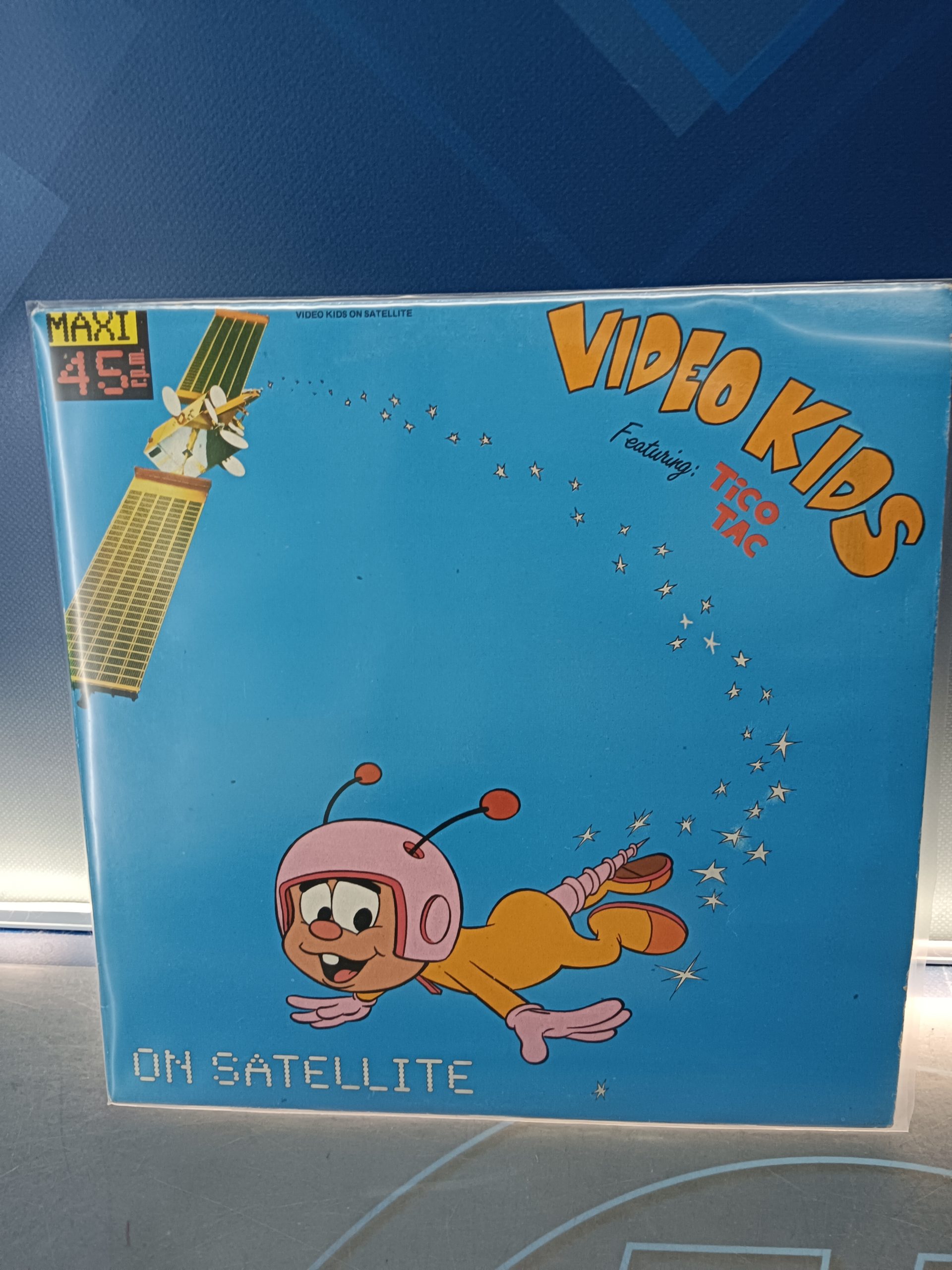 IMG_20240112_130815 Disco, LP, Video Kids – On Satellite , LP, Album 1985, Spain - Imagen 1