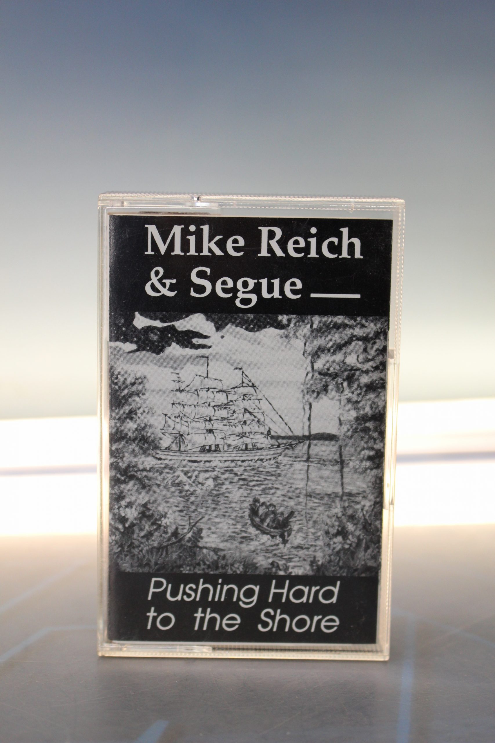 IMG_9750 Cinta, cassette: Mike Reich & Segue, Pusing hard to the Shore. 1989. - Imagen 1