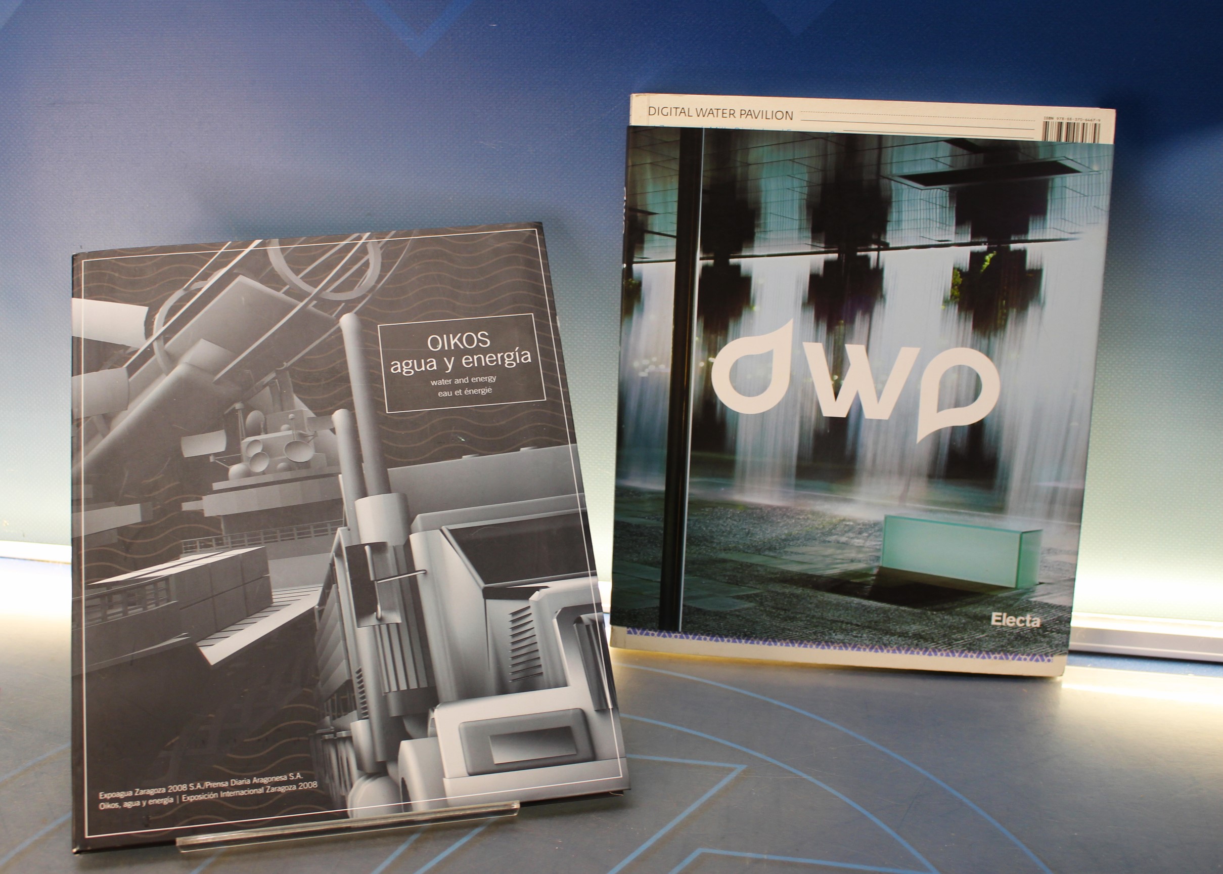 2 Libros de arte de Expoagua Zaragoza 2008.