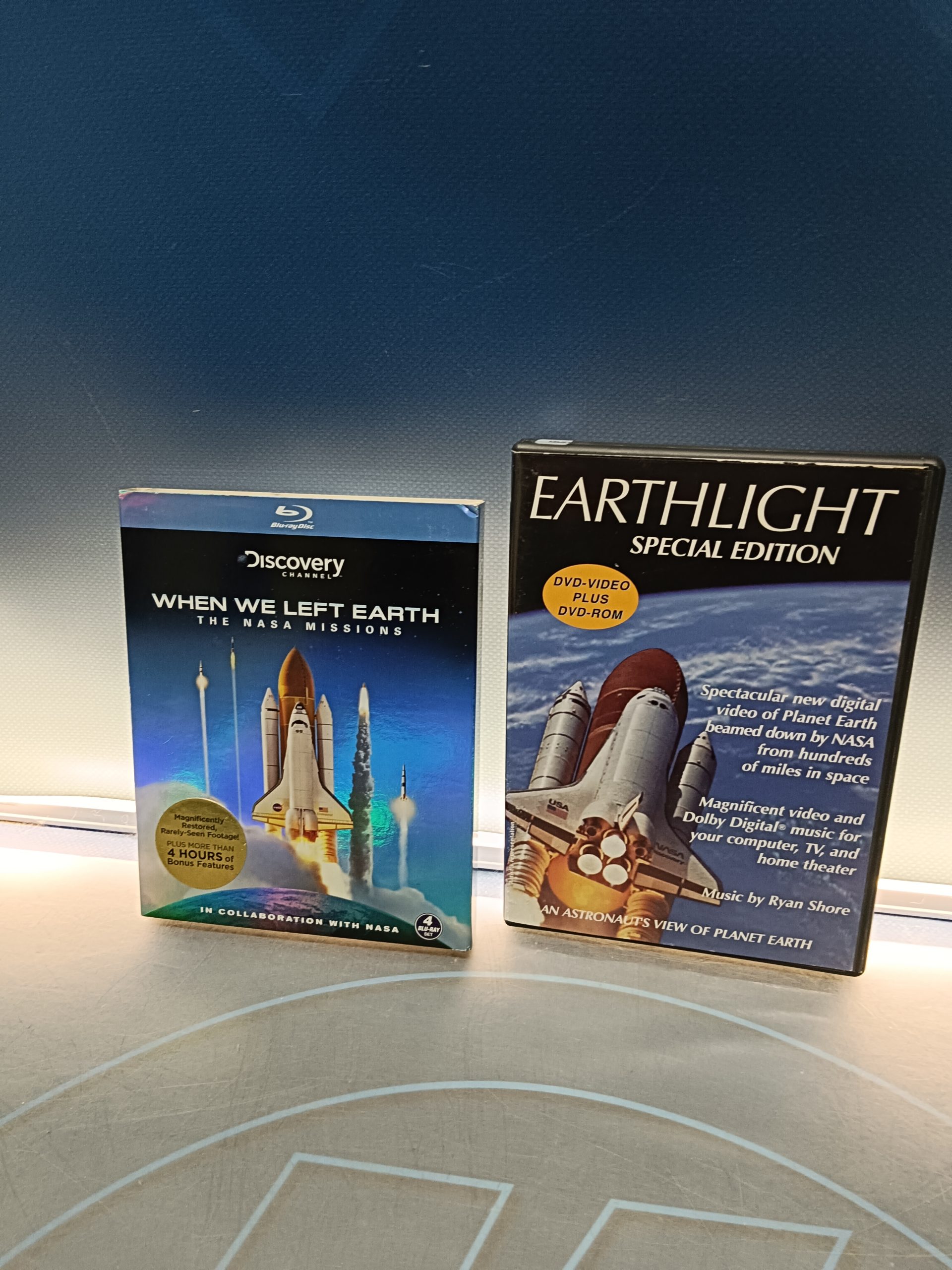 Blu-Ray When we left earth + Dvd Earthlight special edition