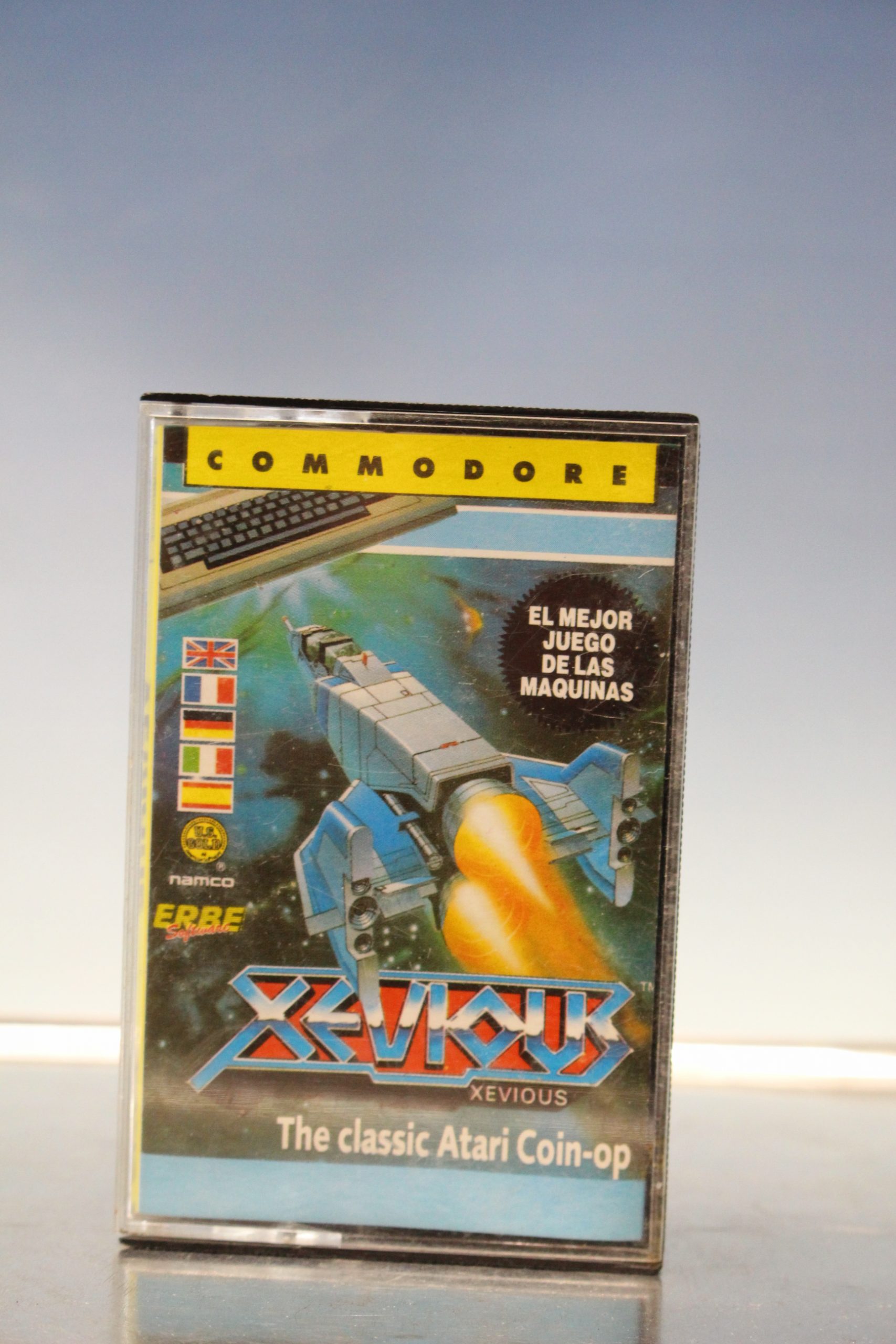 IMG_3231 Commodore. Juego Xevious. Erbe, 1986. - Imagen 1