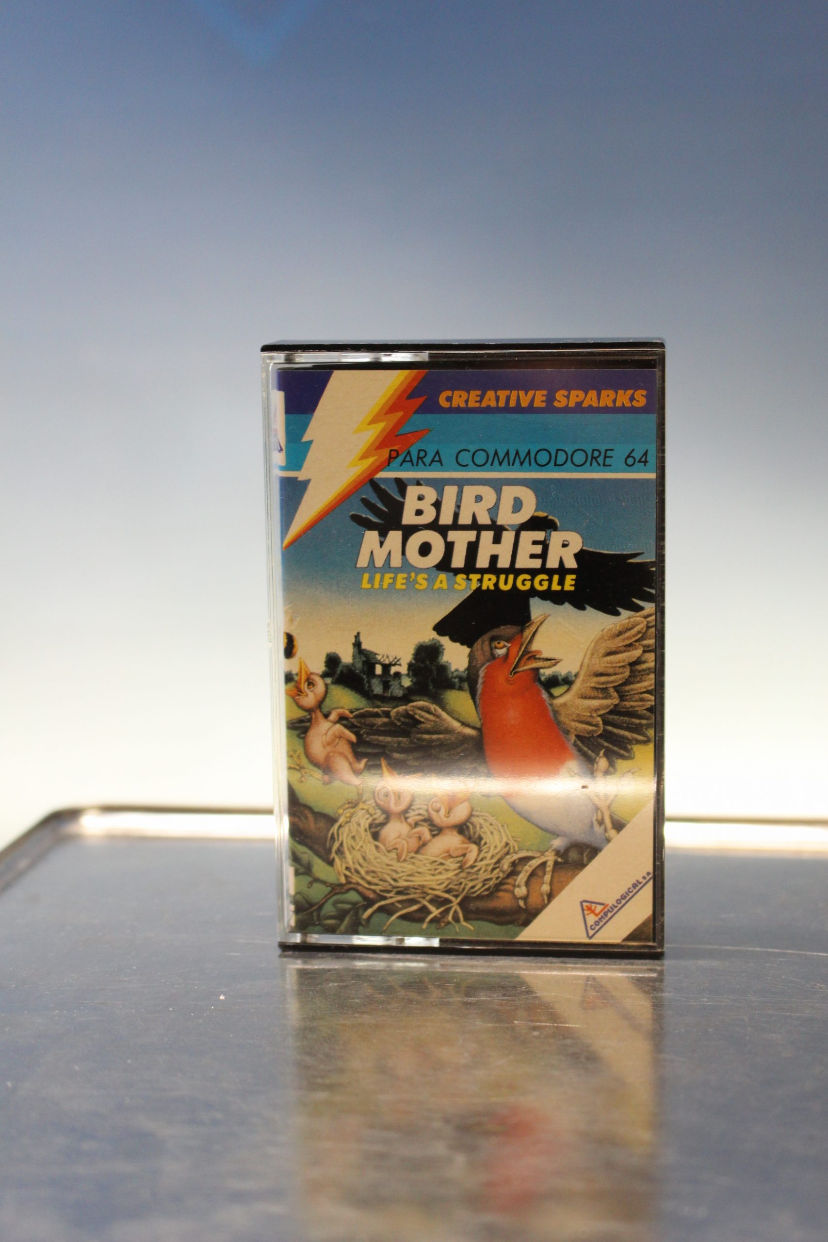 IMG_3254 Commodore. Juego Bird Mother. Creative Sparks, 1984. - Imagen 1