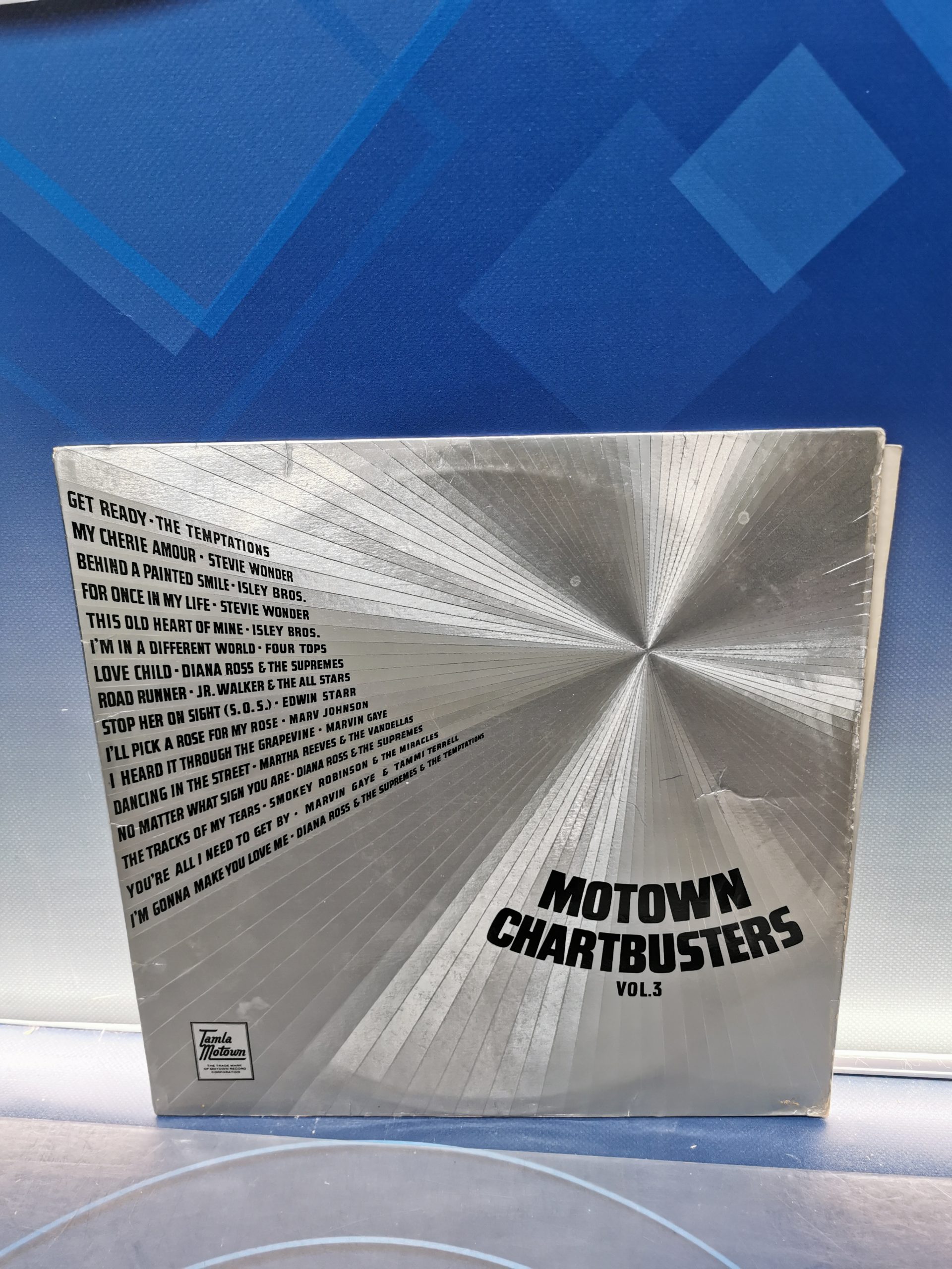 disco, LP, vinilo,  Various - Motown Chartbusters Vol. 3 (LP, Album, Comp)