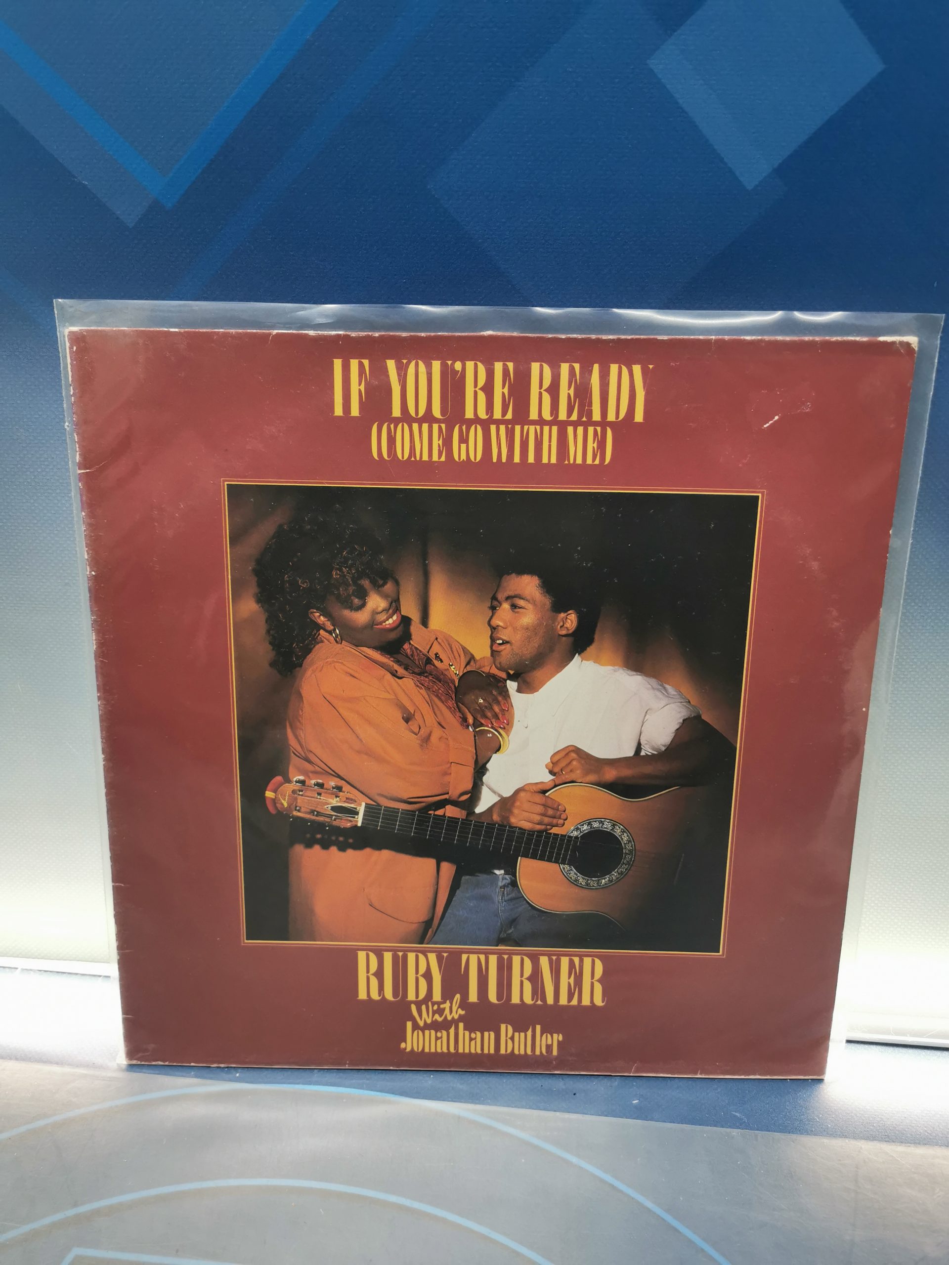 disco, maxi, ep Ruby Turner With Jonathan Butler – If You're Ready (Come Go With Me) 12", Maxi 1986, Spain