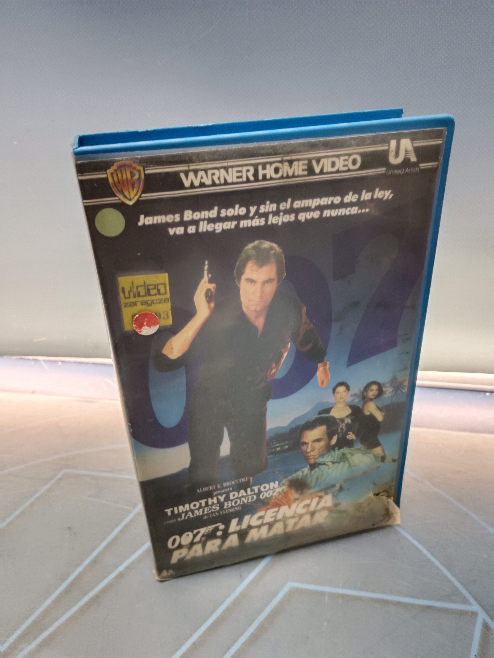 VHS, 007, licencia para matar