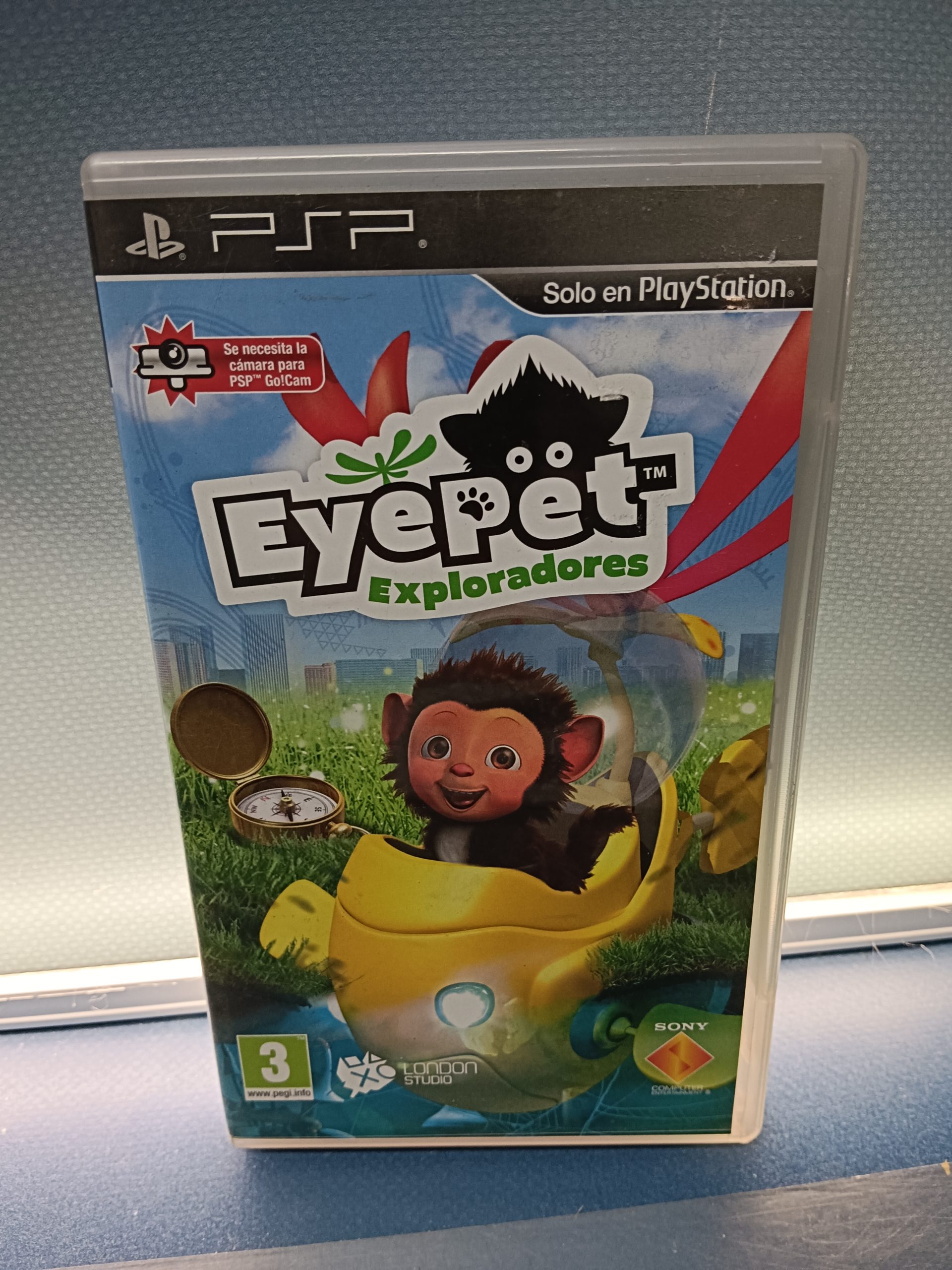 IMG_20240321_174410 PSP EyePet exploradores, solo juego, Sony PSP - Imagen 1