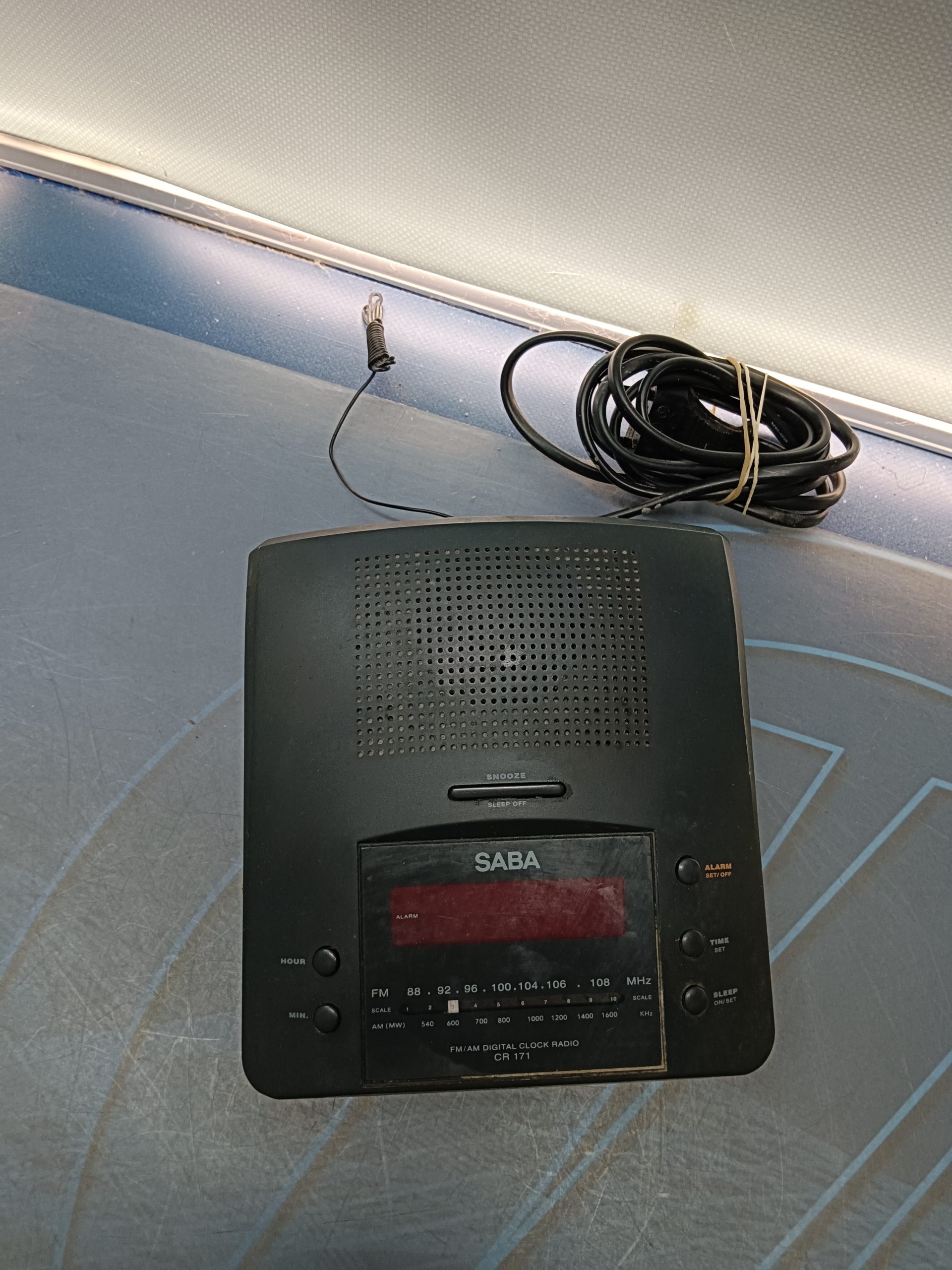 IMG_20240409_094403 Reloj despertador SABA CR-171 - Imagen 1