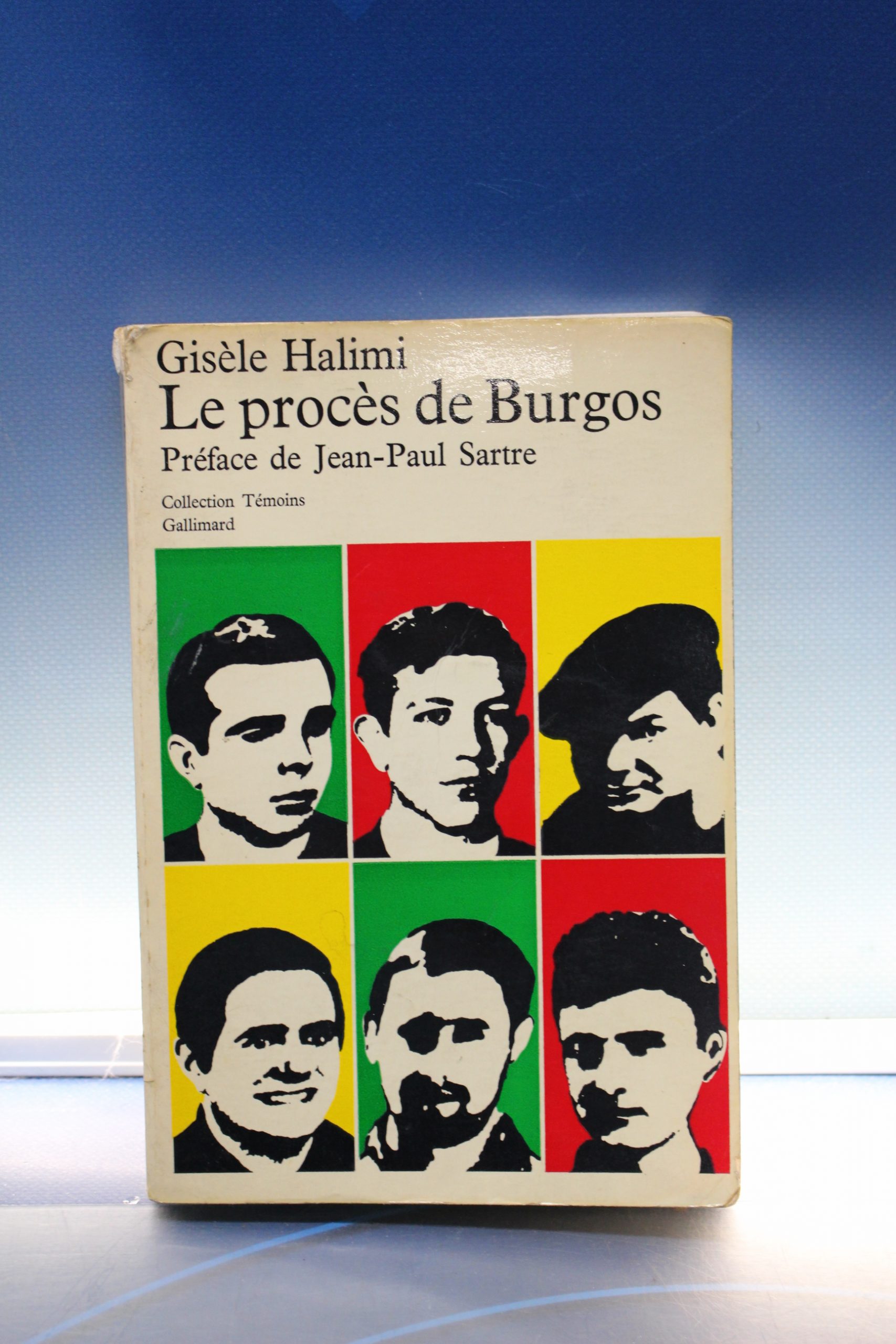 Le procès de Burgos _ Halimi. Prólogo Jean Paul Sartre.