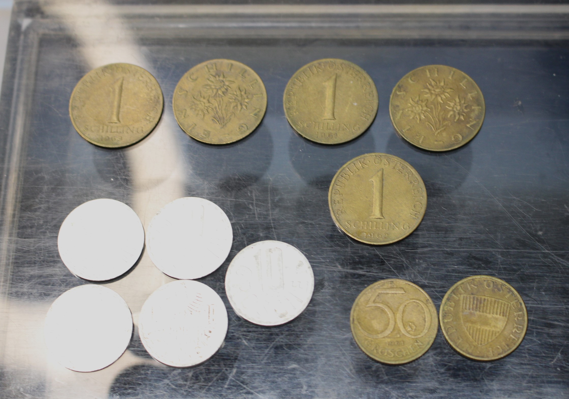 IMG_4678 Monedas Austria. Schilling, Groschen 1962, 1968... - Imagen 1