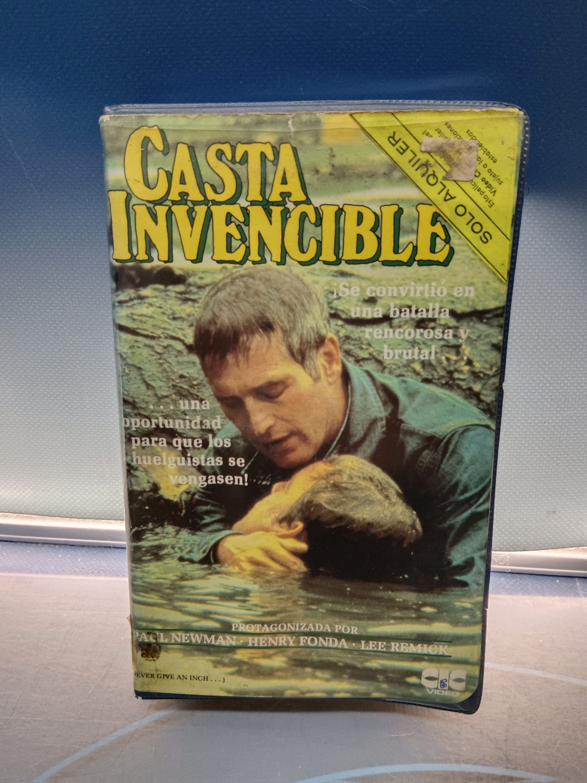 IMG_20240430_153937 vhs, de videoclub, CASTA INVENCIBLE (1986) - Imagen 1