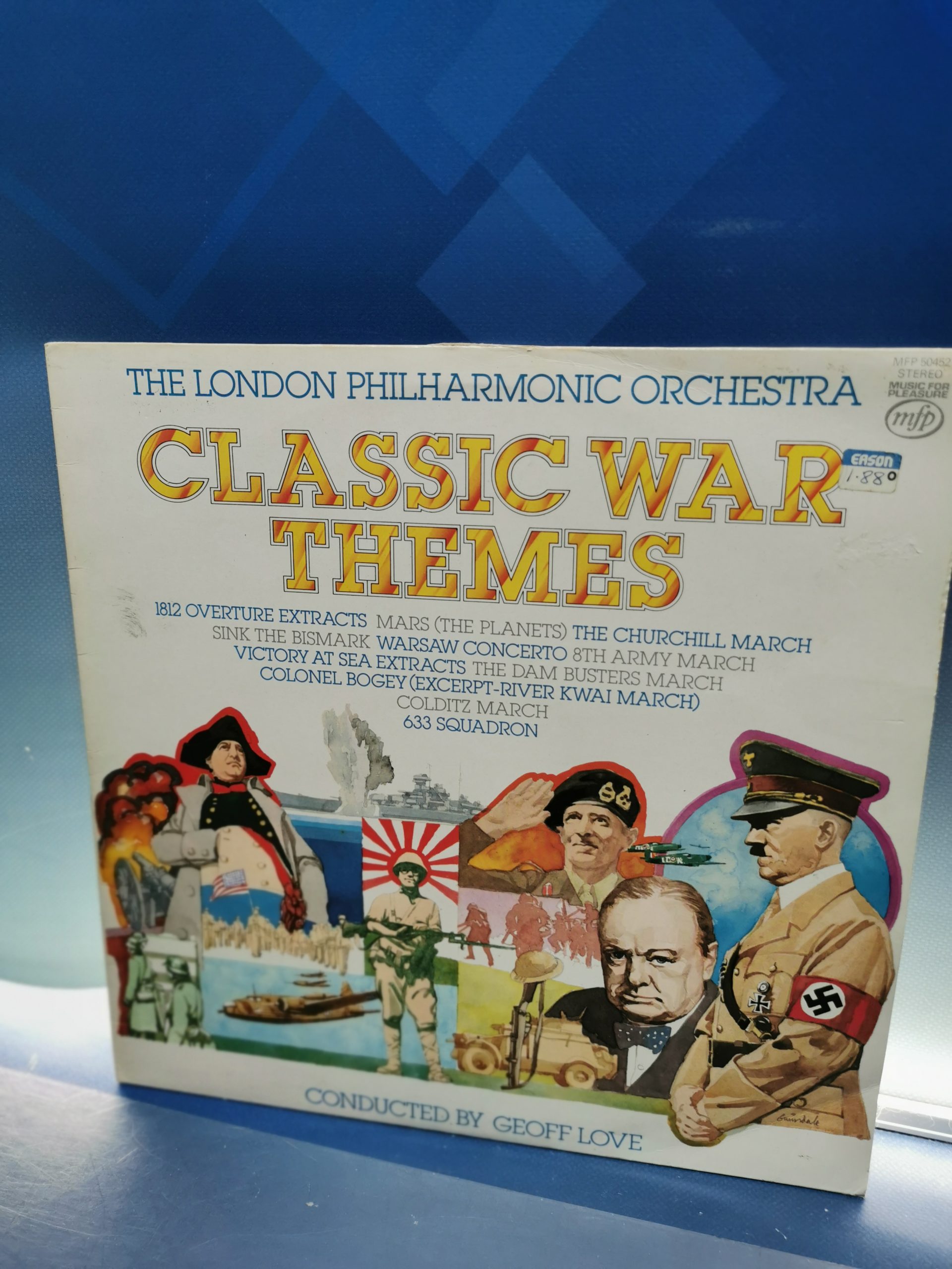 disco Lp, vinilo, The London Philharmonic Orchestra -Classic War Themes