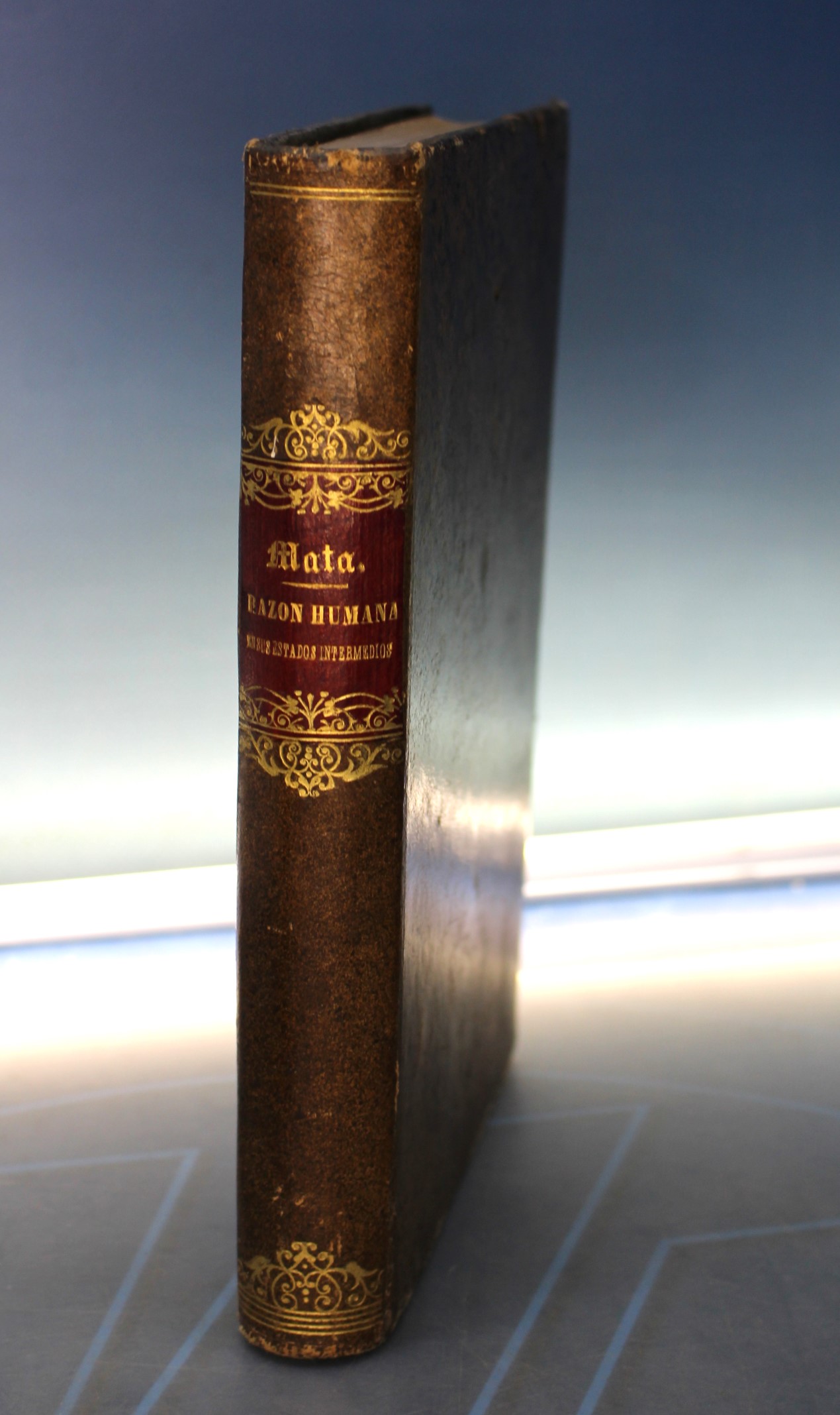 Libro de filosofía española, s.XIX.