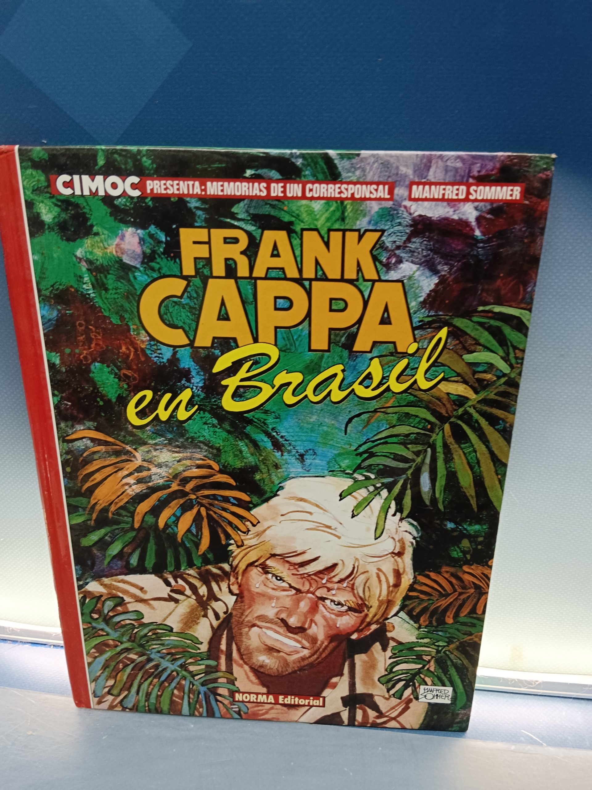 comic, CIMOC PRESENTA, FRANK CAPPA EN BRASIL - MANFRED SOMMER - NORMA