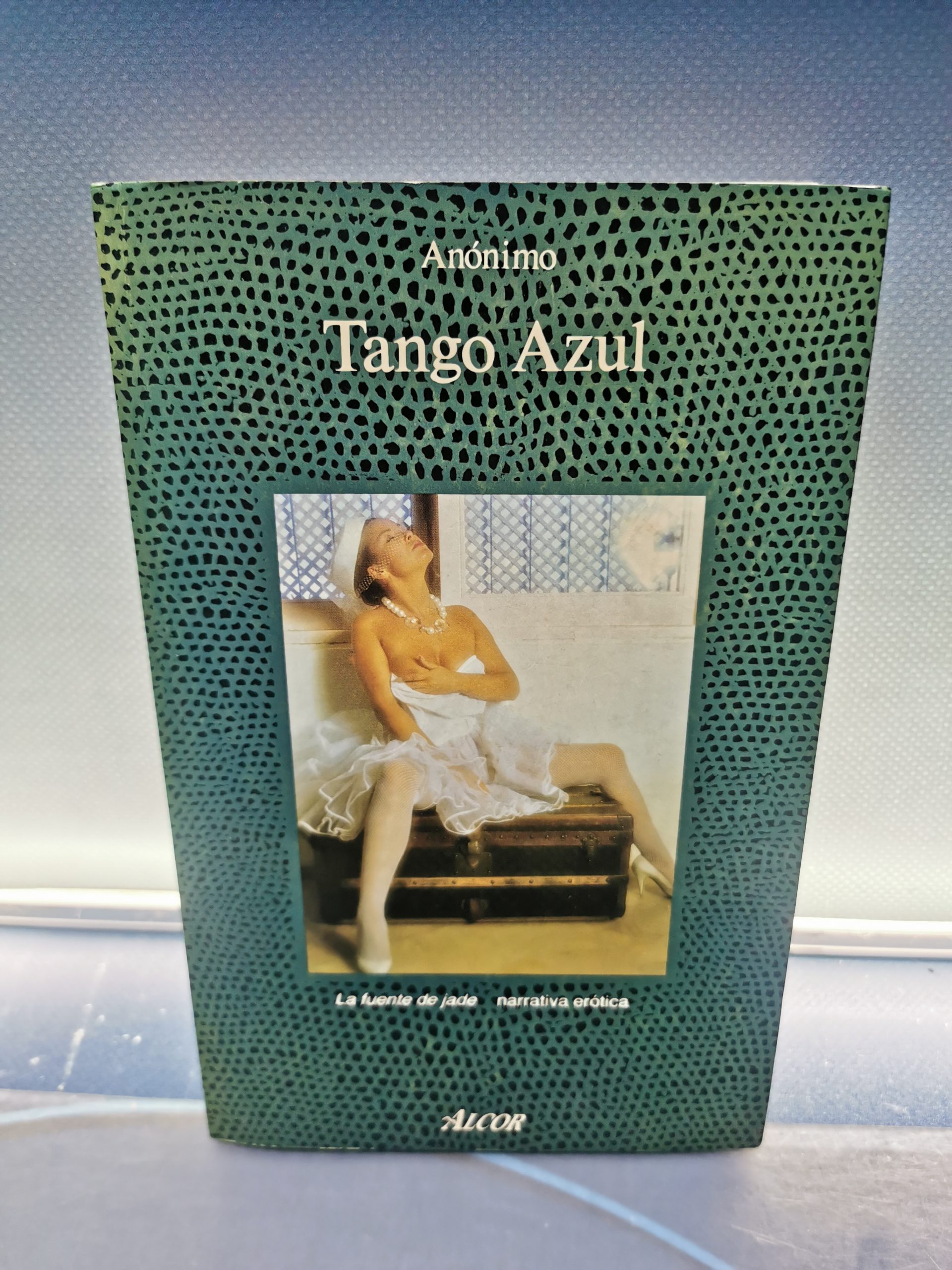 libro, literatura erótica, Tango azul, anónimo