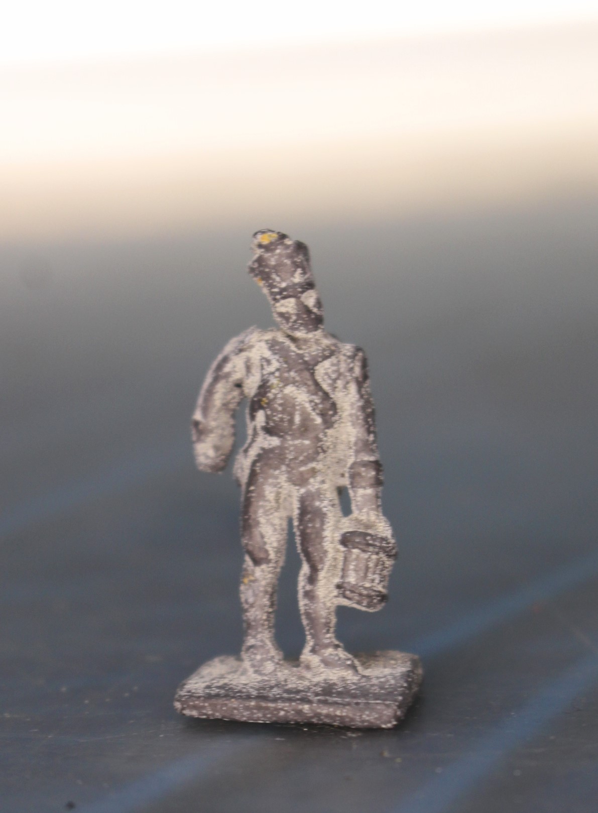 Soldadito de plomo 30 mm. Soldado artillería francesa.