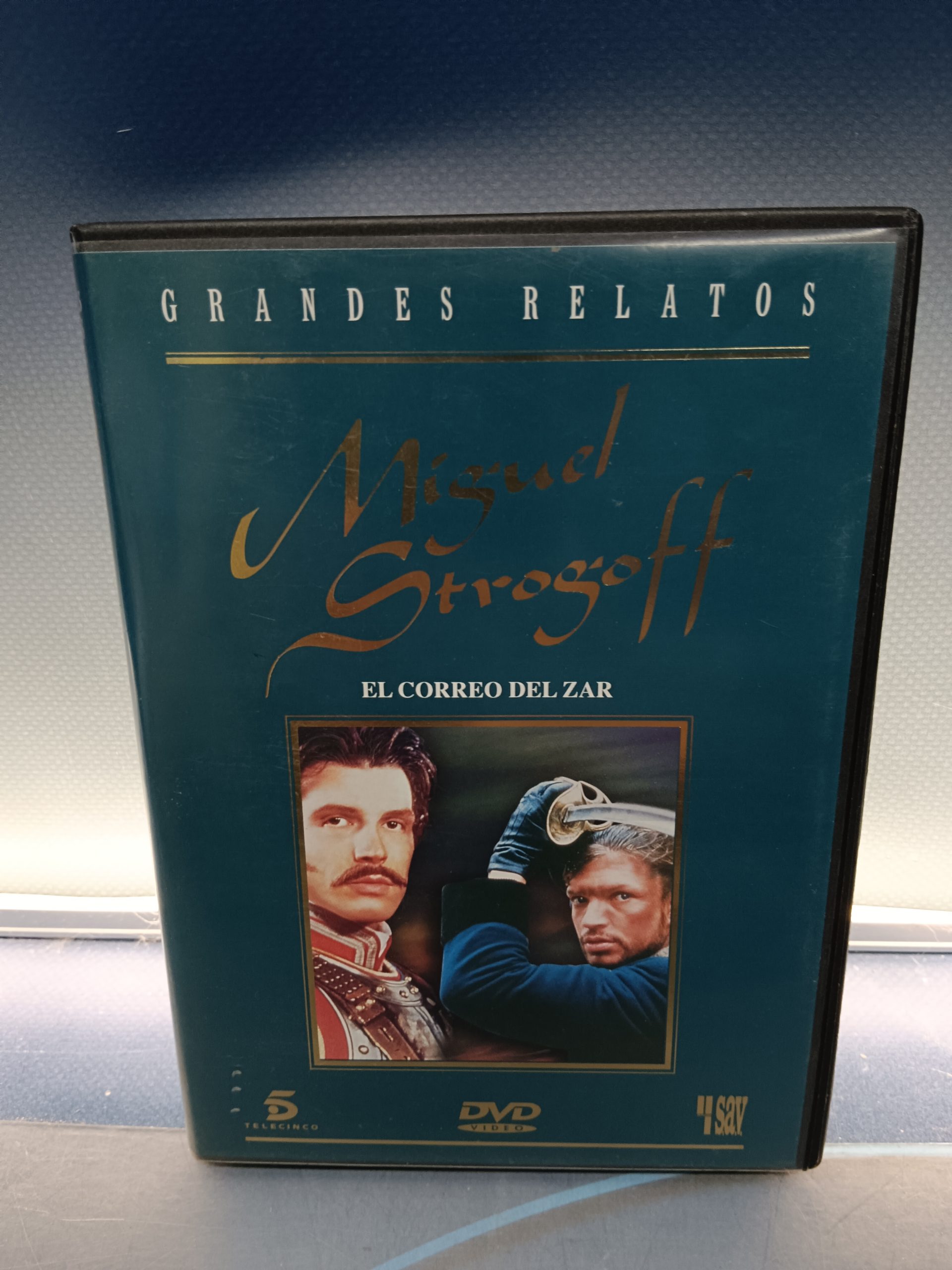 Dvd. Miguel Strogoff. Grandes relatos. edición de lujo