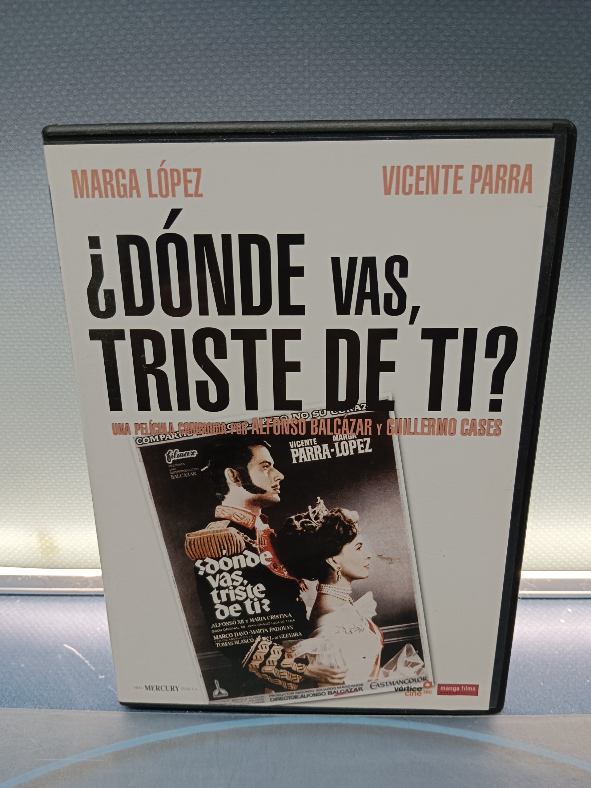 IMG_20240531_152512 Dvd ¿DÓNDE VAS,TRISTE DE TI?, MARGA LÓPEZ & VICENTE PARRA - Imagen 1