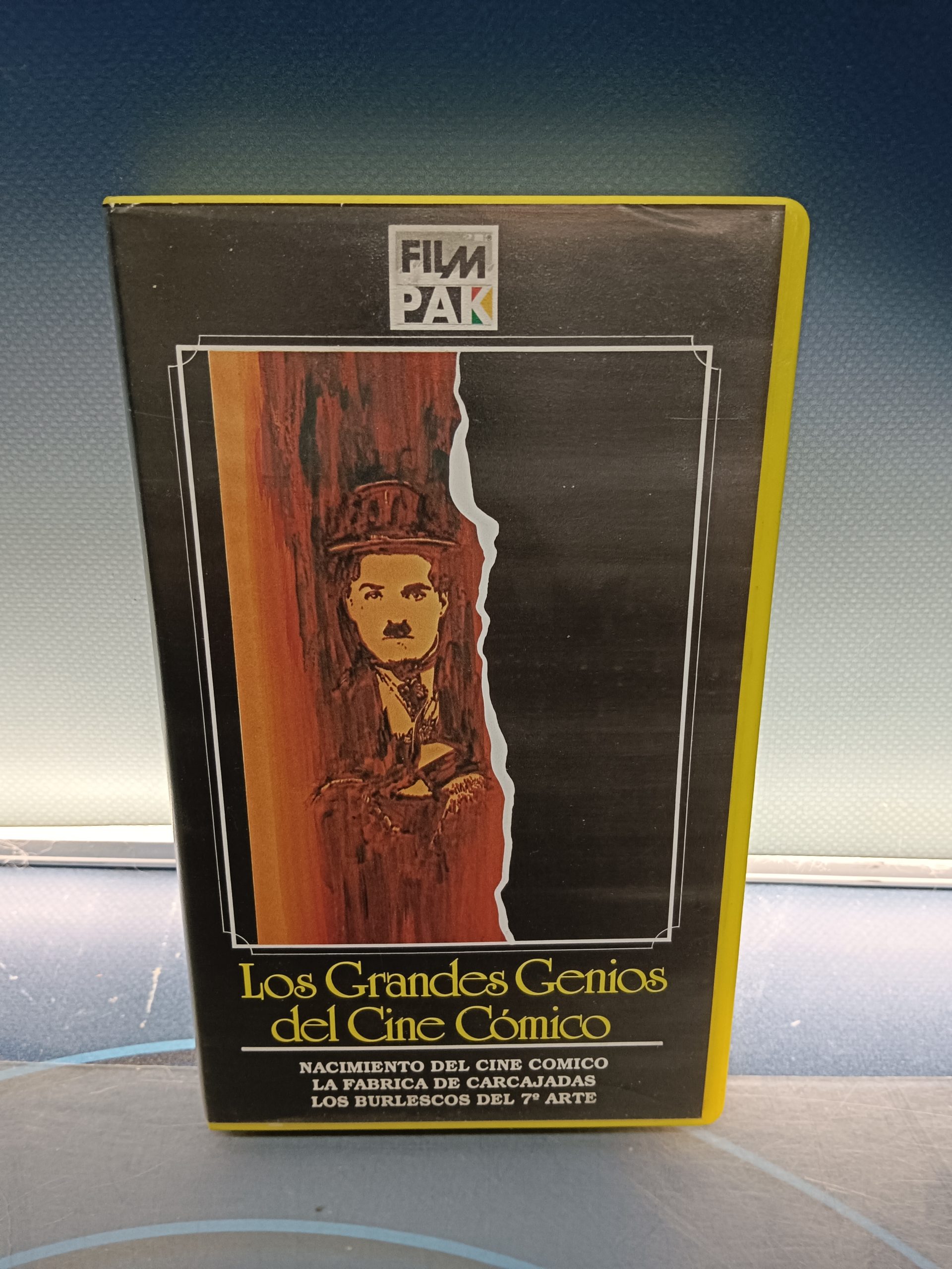 VHS- Los grandes genios del cine cómico , nacimiento del cine comico