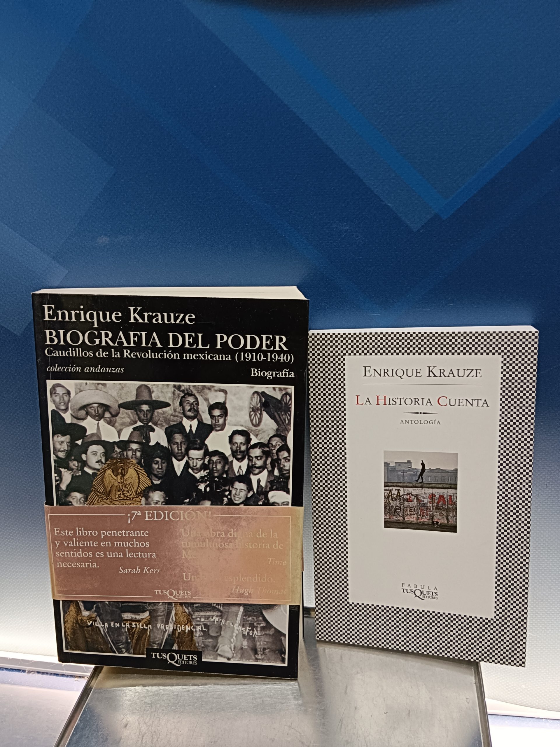 IMG_20240612_131743 dos liveos, Historia. Biografía del Poder + La historia cuenta, Enrique Krauze - Imagen 1