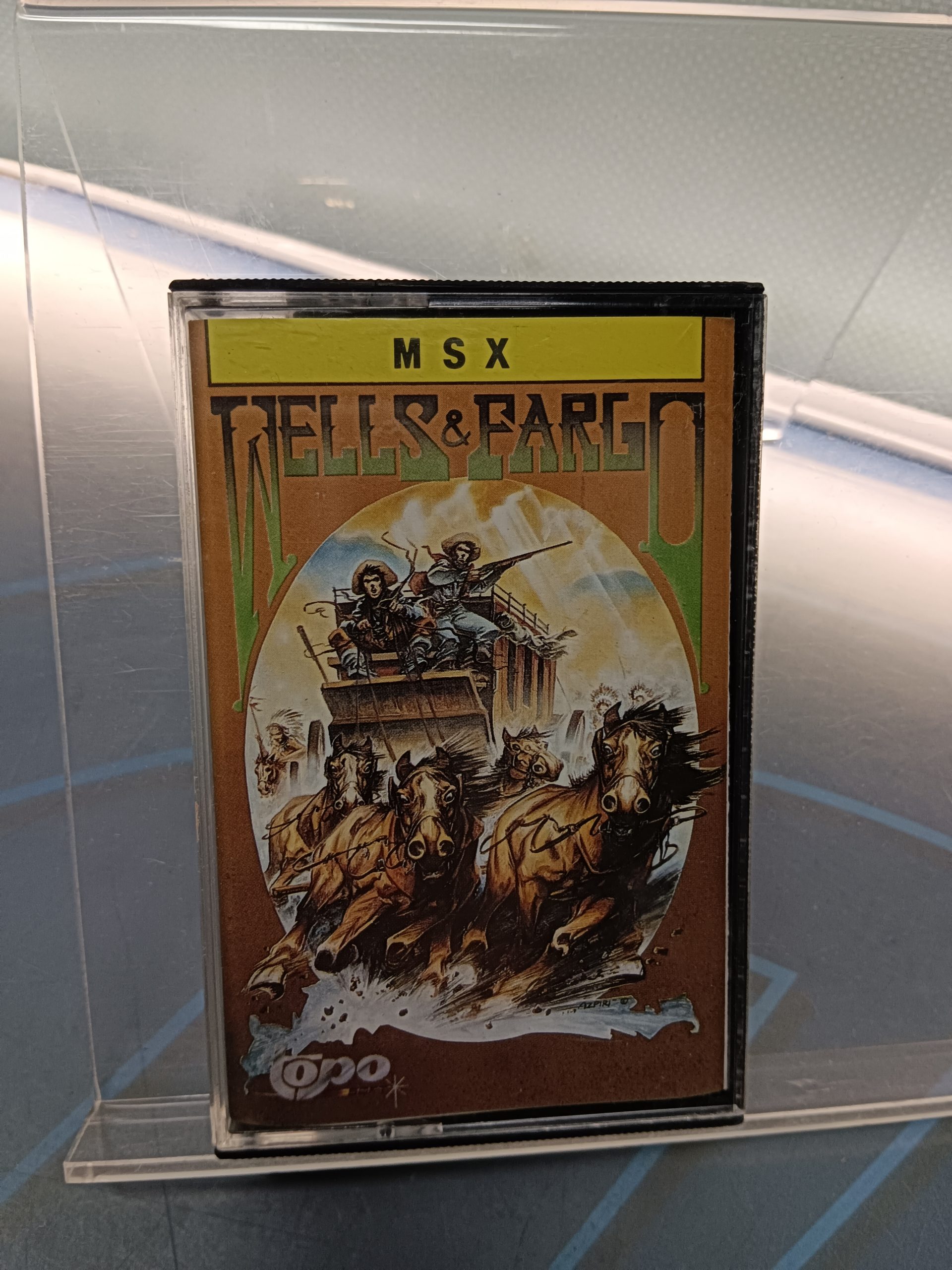 videojuevo, msx , Wells & Fargo,  MSX