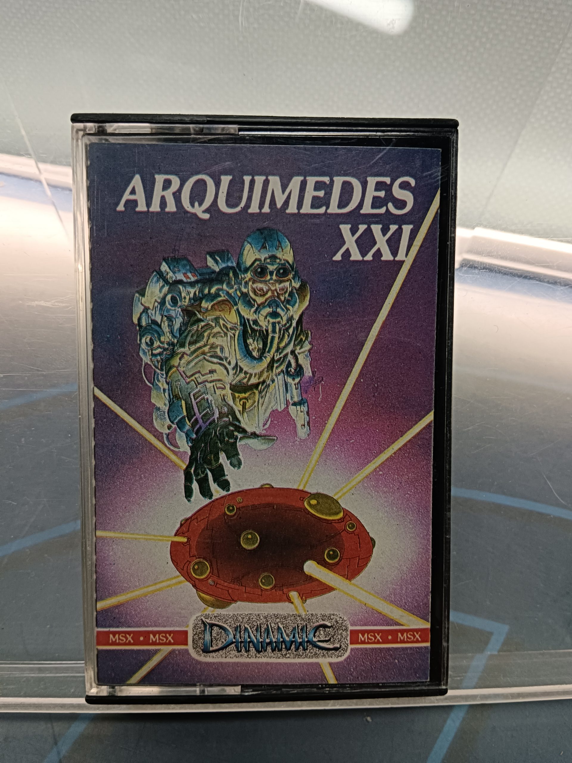 videojuevo, msx , ARQUIMEDES XXI, AVENTURA CONVERSACIONAL