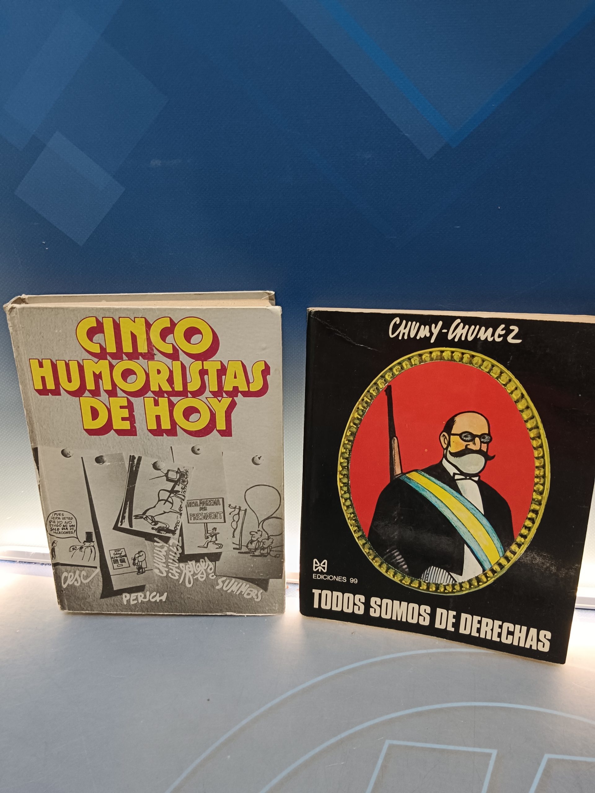 cinco humoristas de hoy + todos somos de derechas, chumy chumez