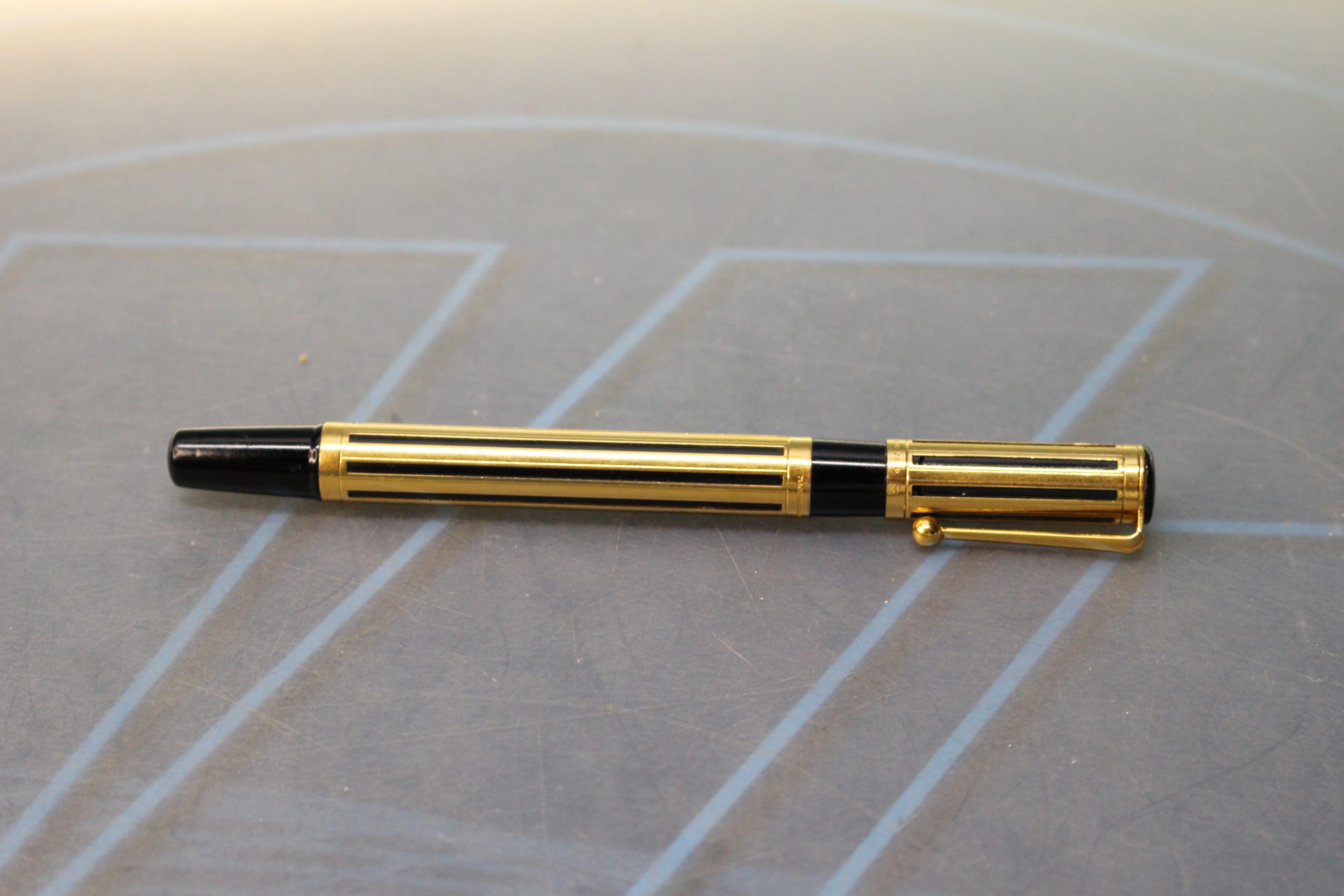 Original bolígrafo Waterman Watermina plaqué oro 8k.