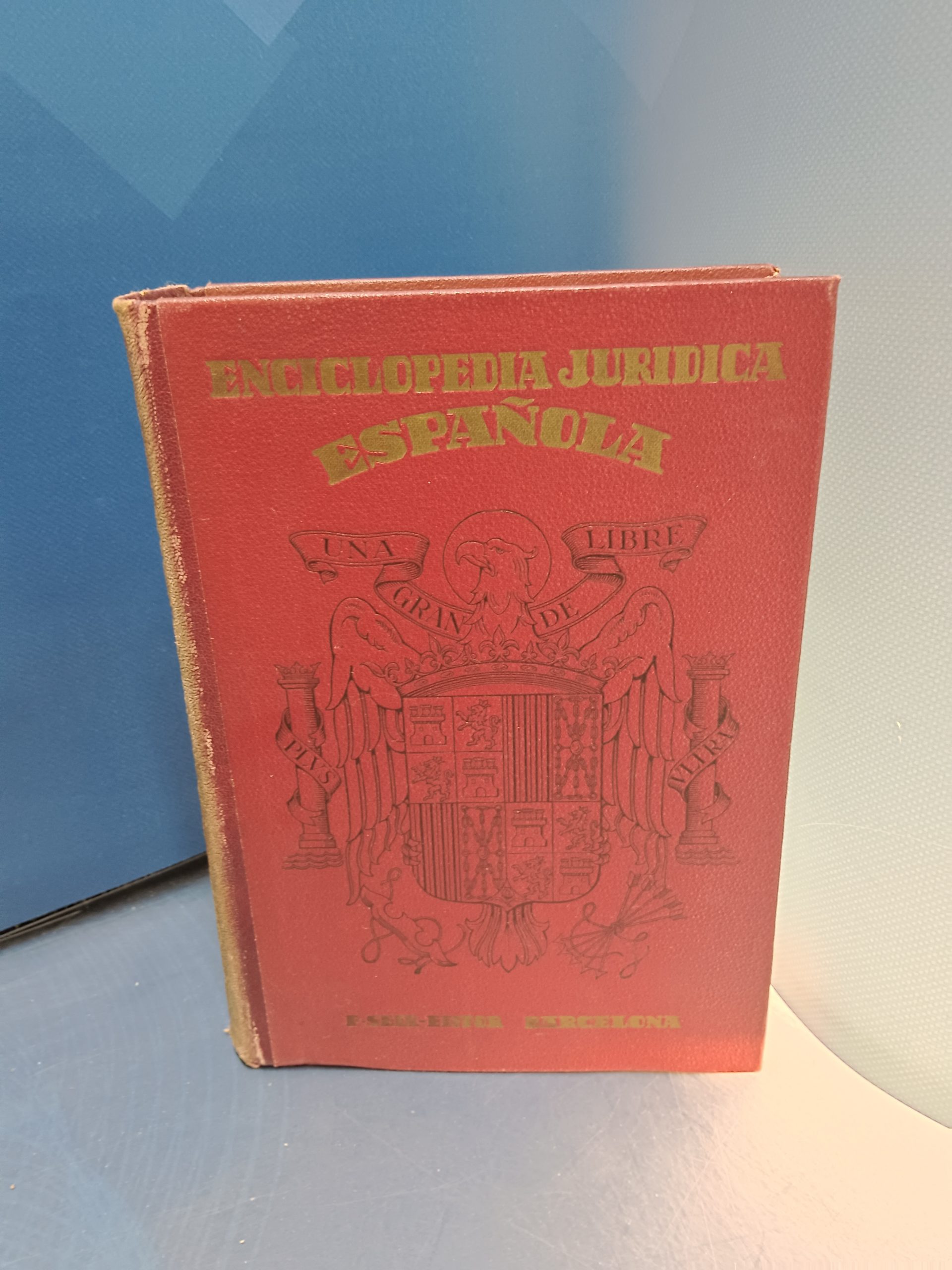 ENCICLOPEDIA JURIDICA ESPAÑOLA - FRANCISCO SEIX - 1939, apendice de 1936