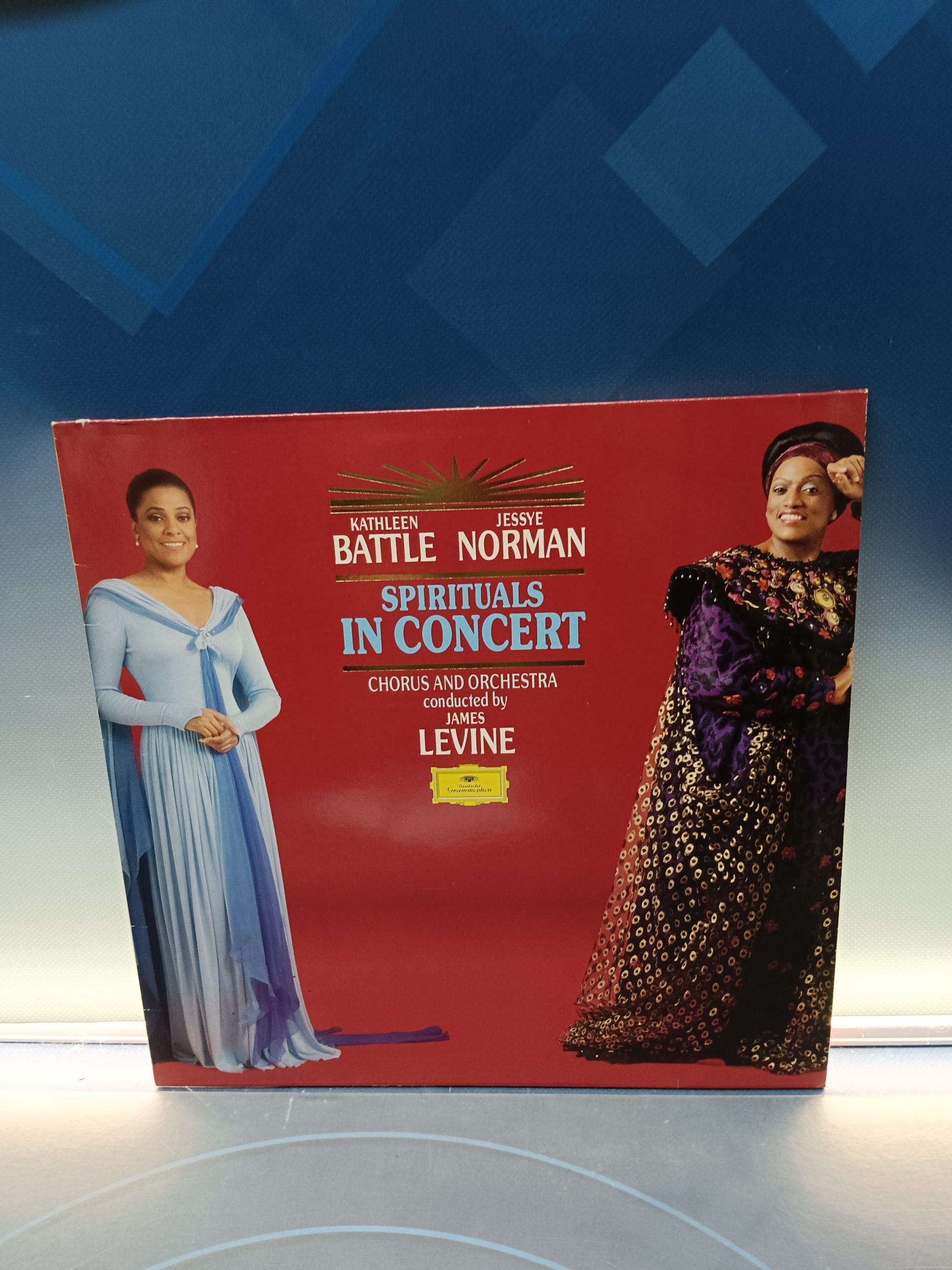 IMG_20240904_163355 disco, LP, KATHLEEN BATTLE Y JESSYE NORMAN - SPIRITUALS IN CONCERT - vinilo - 1991 - Imagen 1