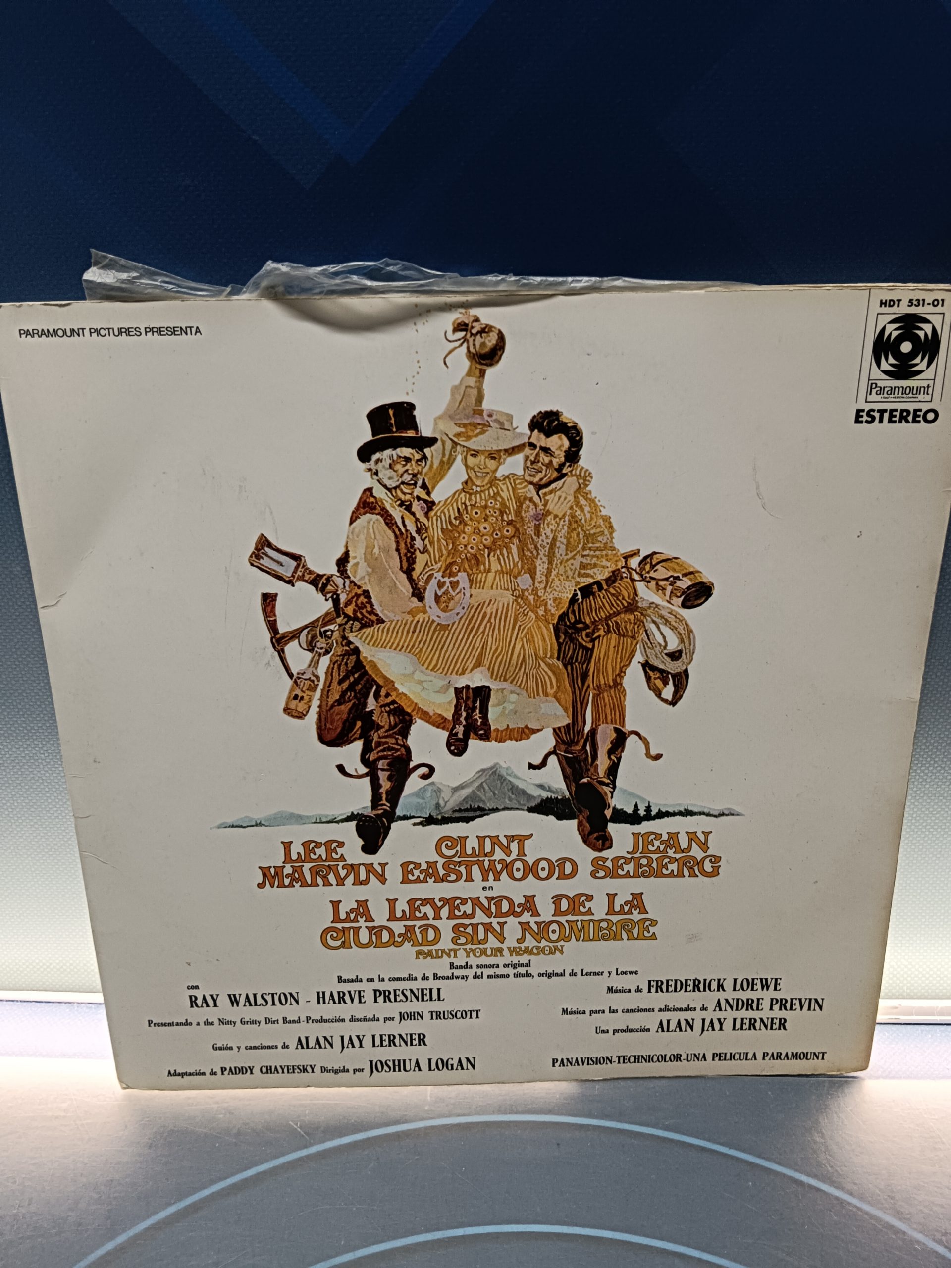 disco Lp, vinilo Various – La Leyenda De La Ciudad Sin Nombre = Paint Your Wagon (Banda Sonora Original) 1970, Spain