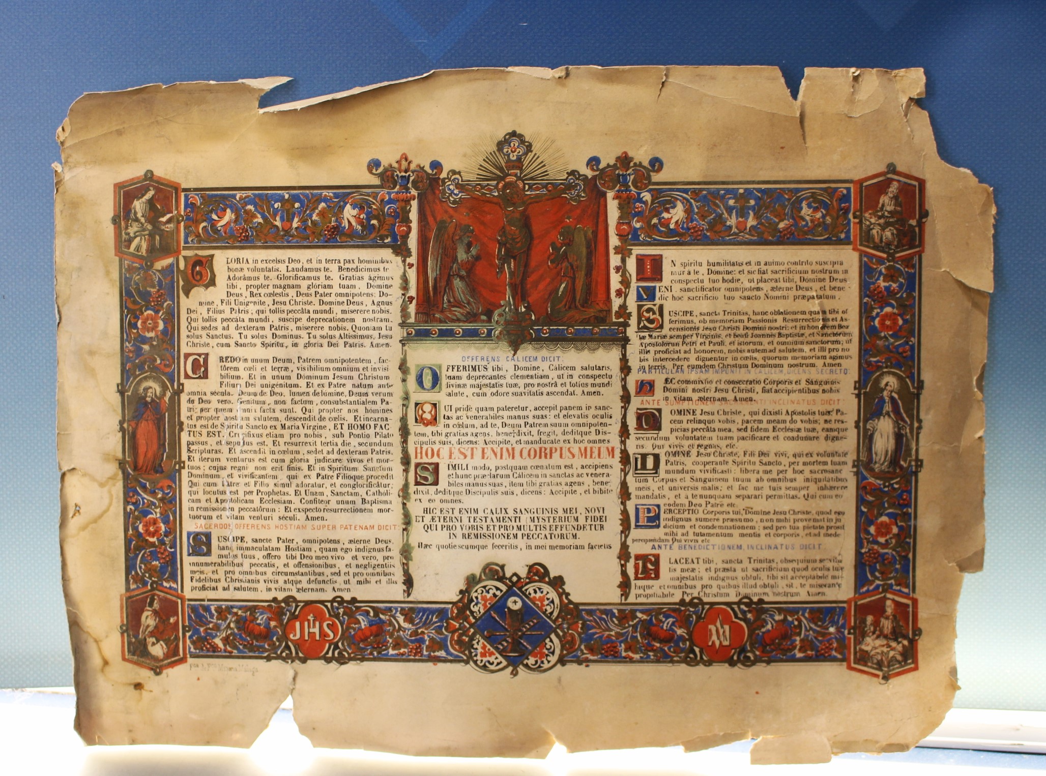 Antigua litografía Fca. De Fco. Mitjana Malaga, s.XIX.