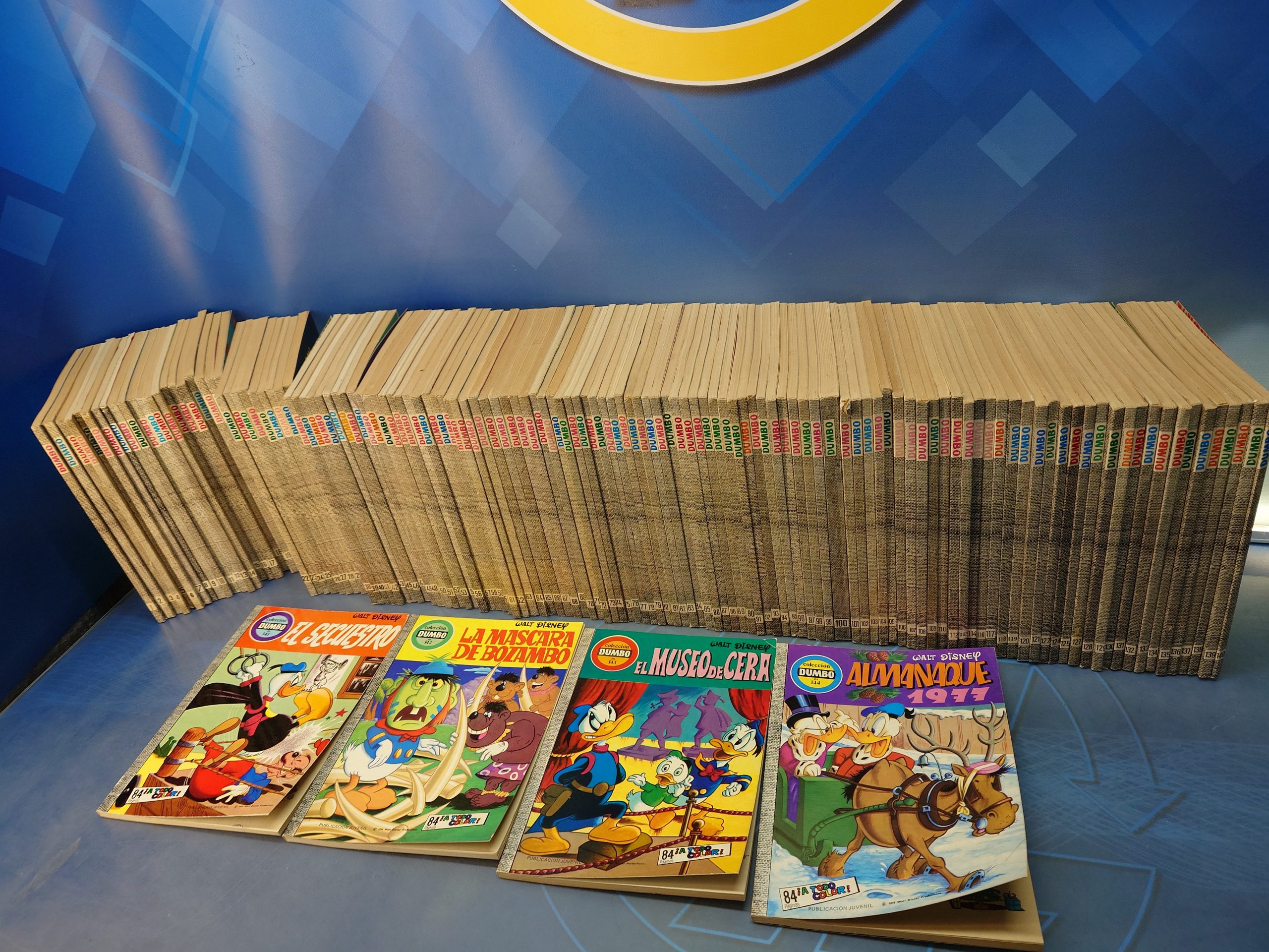 DUMBO, ERSA SEGUNDA casi COMPLETA , de 1 al 144 NÚMEROS faltan 13 , PRIMERA EDICIÓN